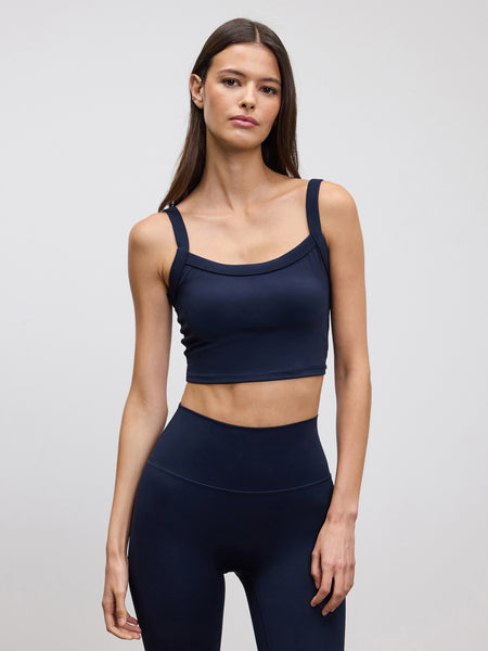 Womens Active Sports Bra in Navy