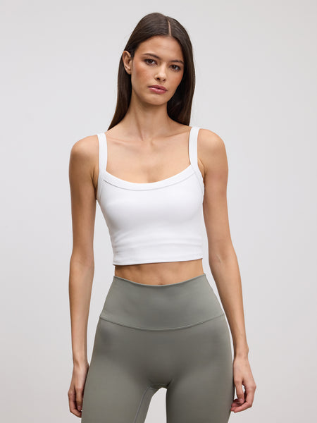 Womens Active Sports Bra in White