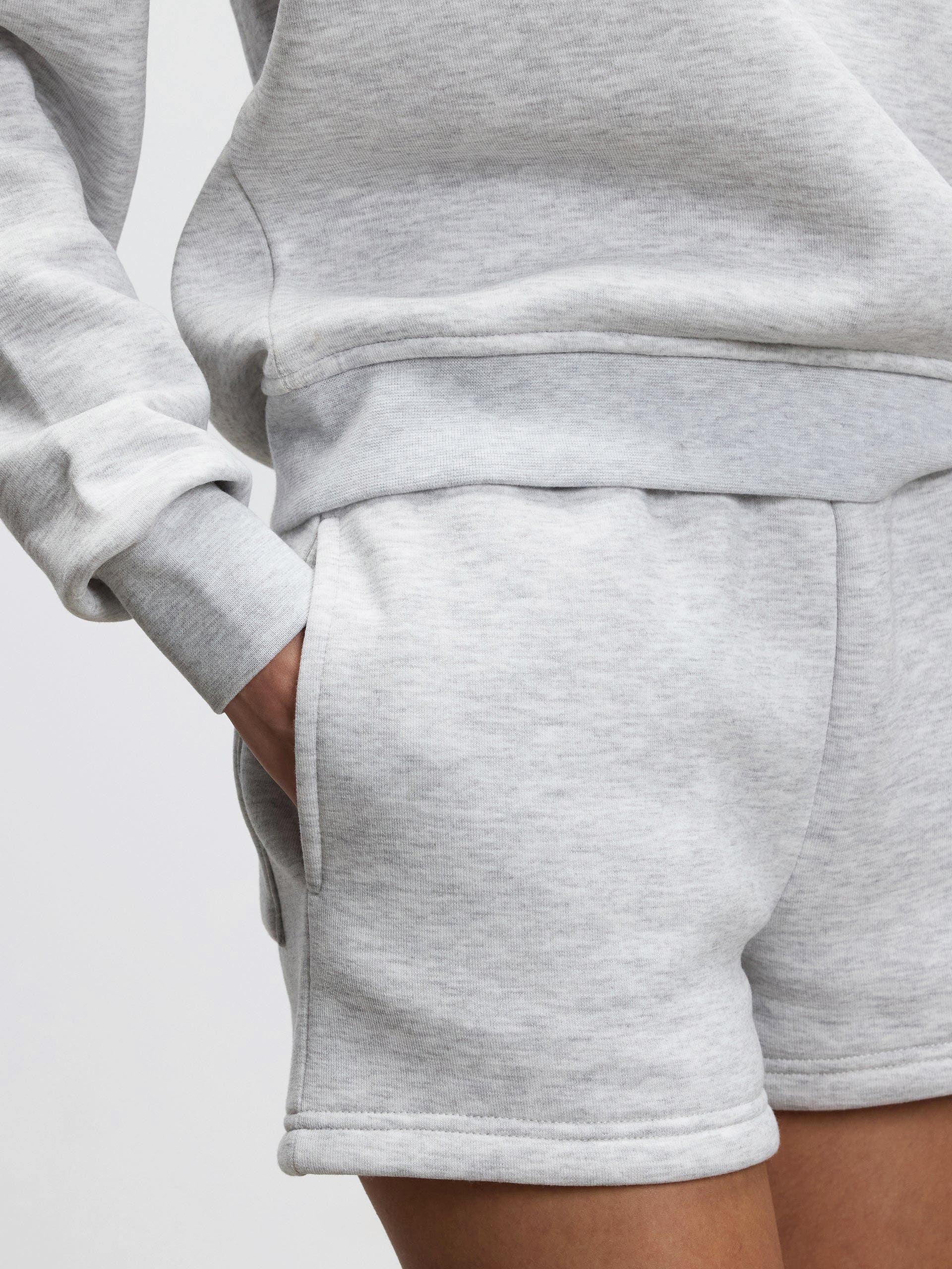 Womens Neoprene Long Sleeve Polo Shirt in Marl Grey