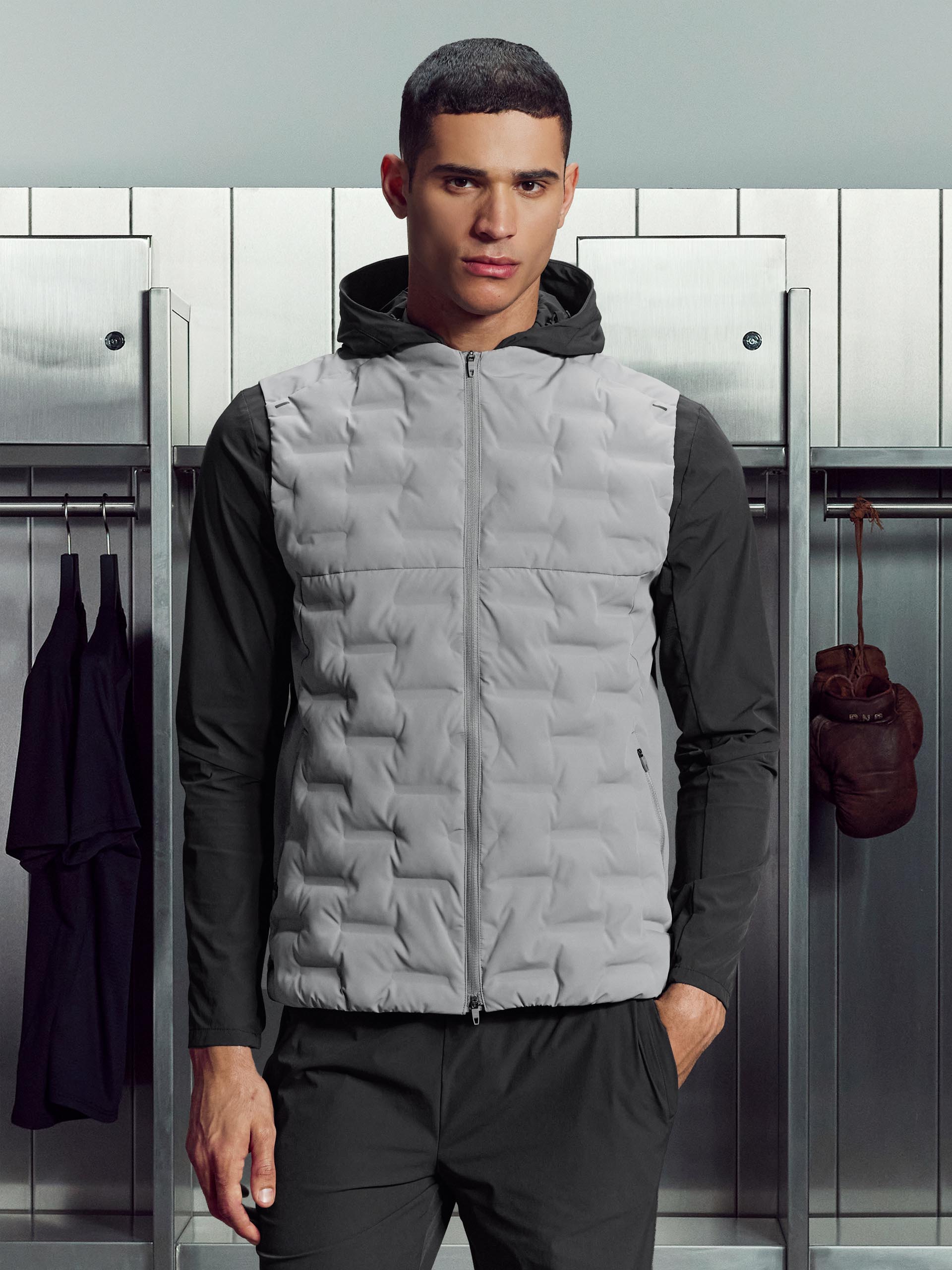 Active Gilet in Mid Grey