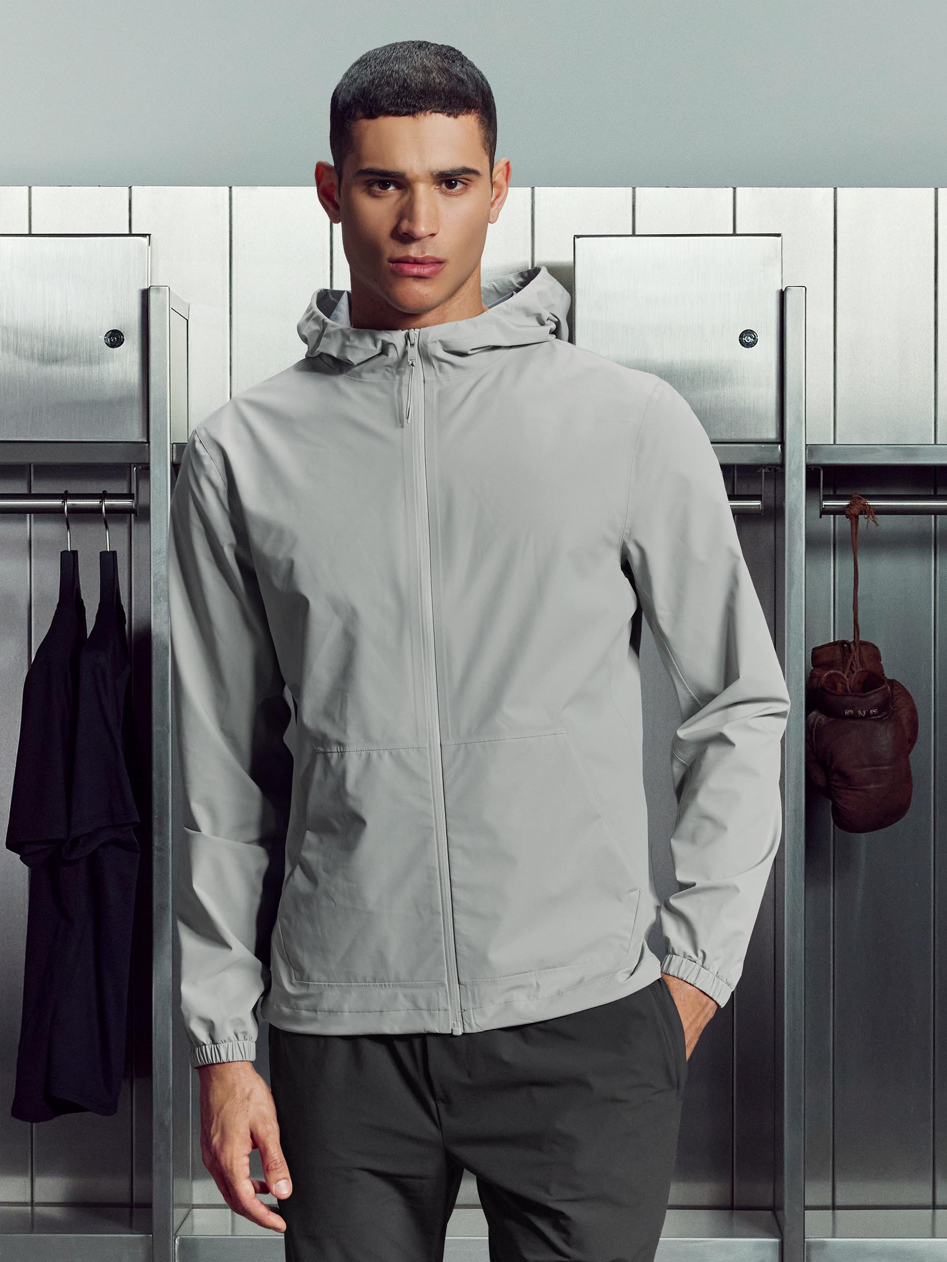 Element Waterproof Windbreaker in Stone