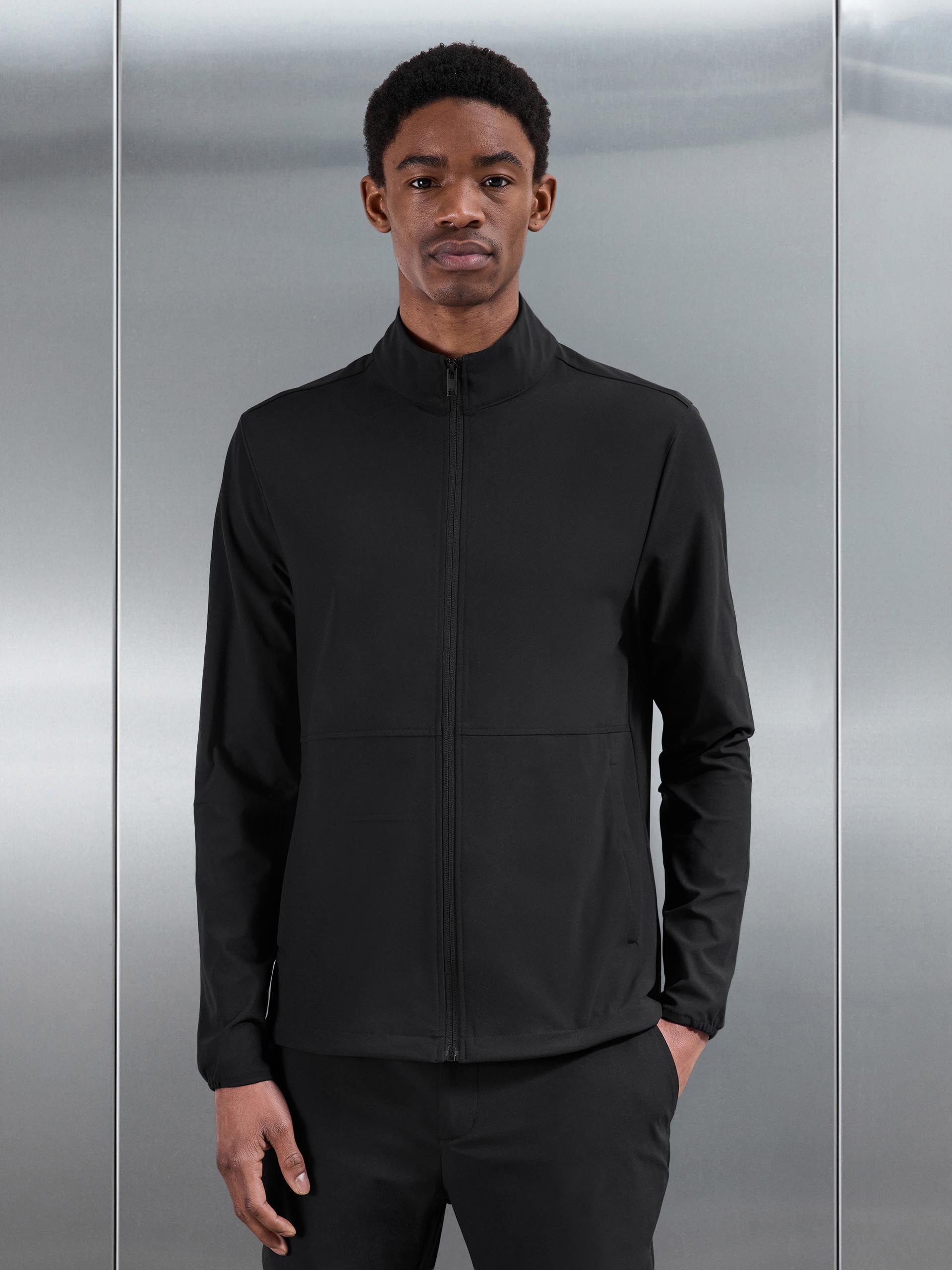 Golf Jacket in Black