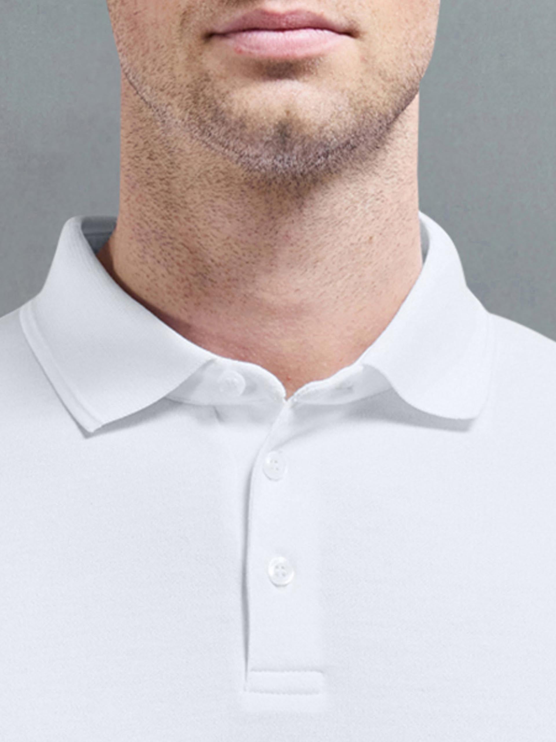 Como Polo Shirt in White
