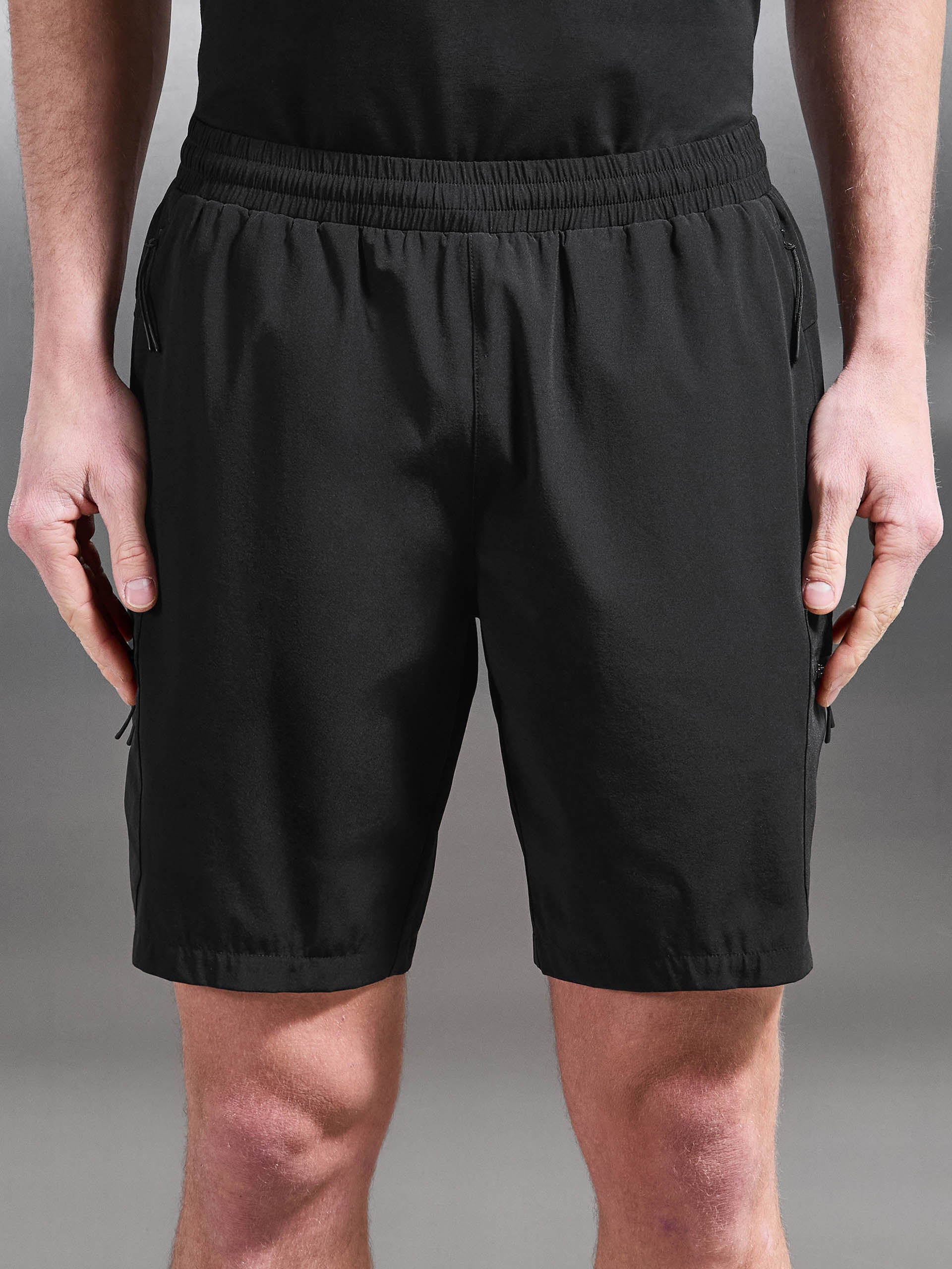 Active Cargo Short in Black
