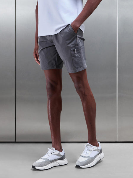 Active Cargo Short in Grey