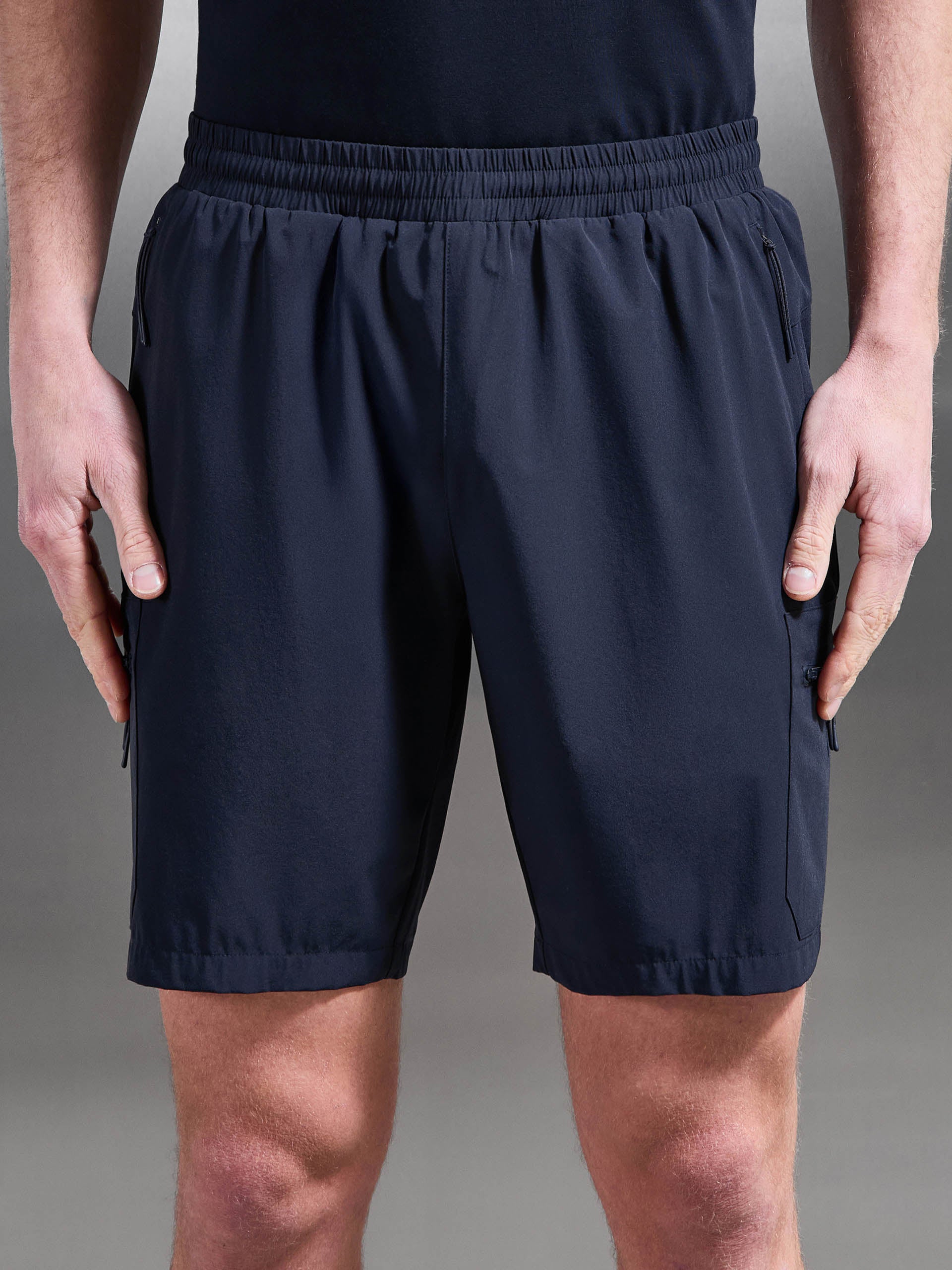 Active Cargo Short in Navy