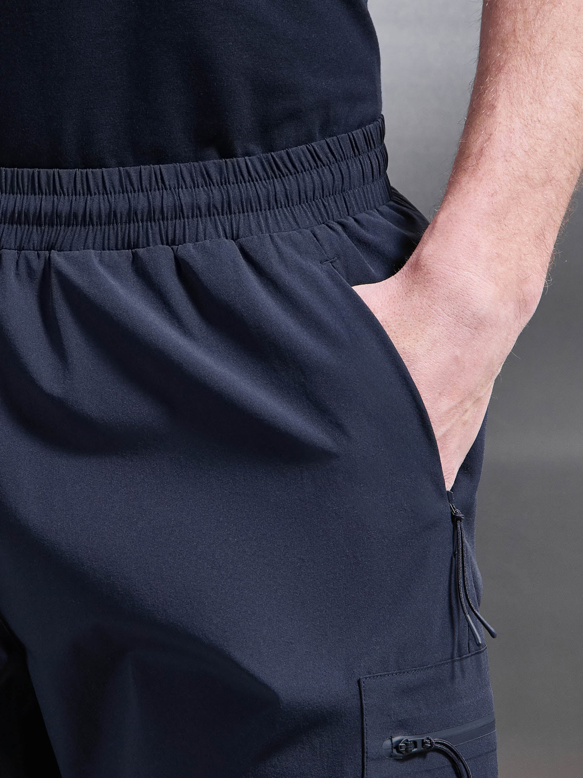 Active Cargo Short in Navy