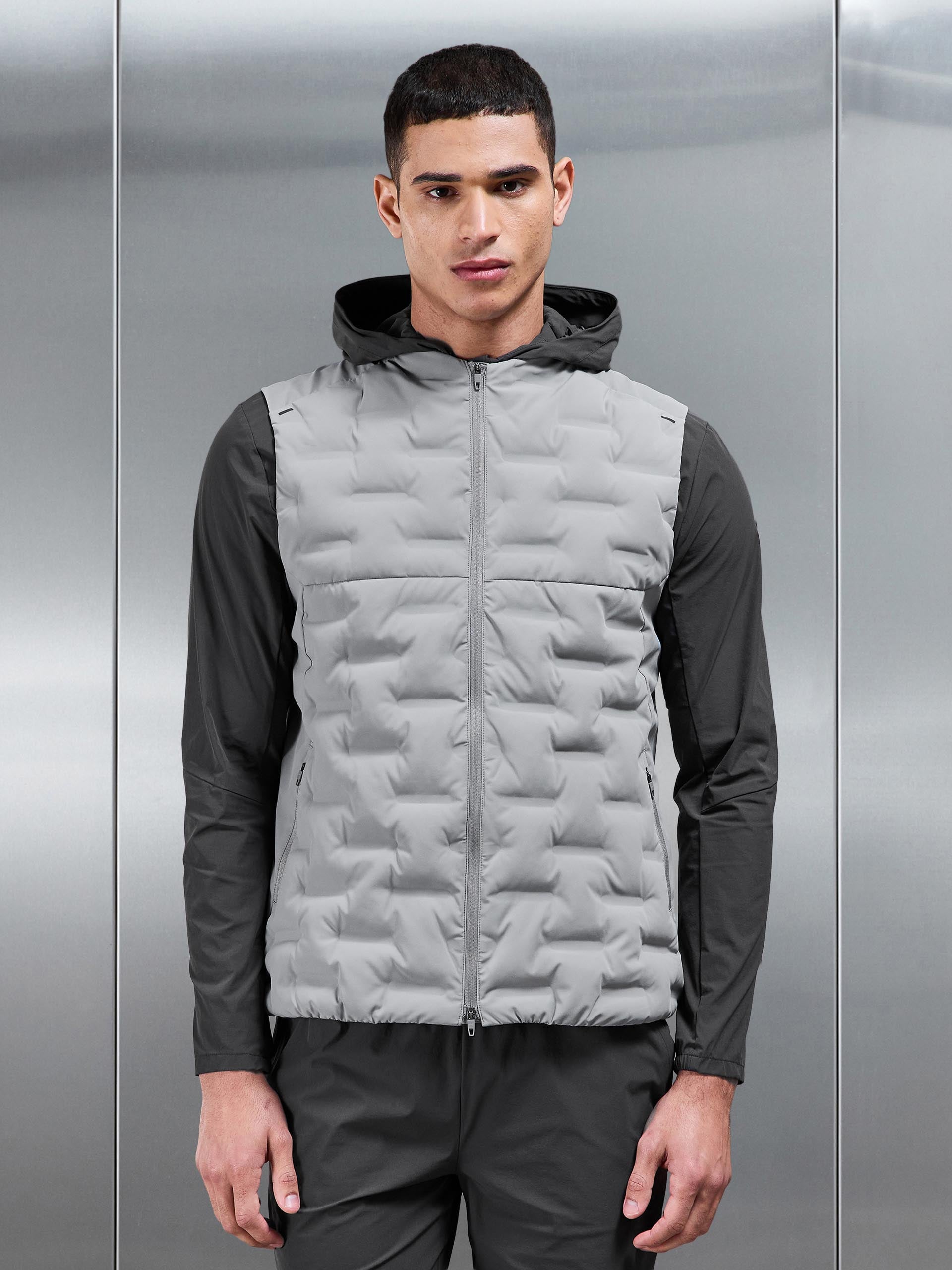 Active Gilet in Mid Grey