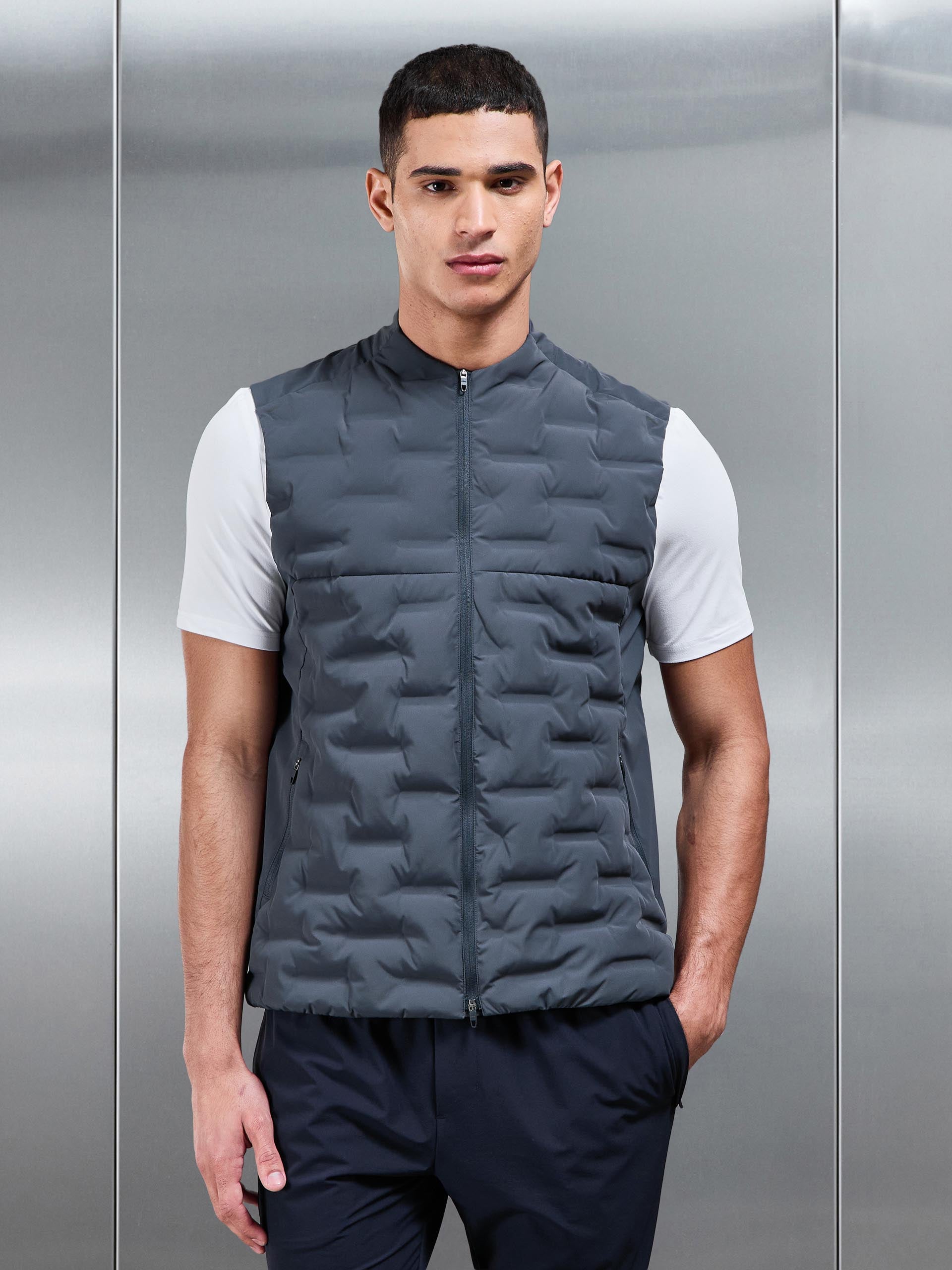 Active Gilet in Slate Blue