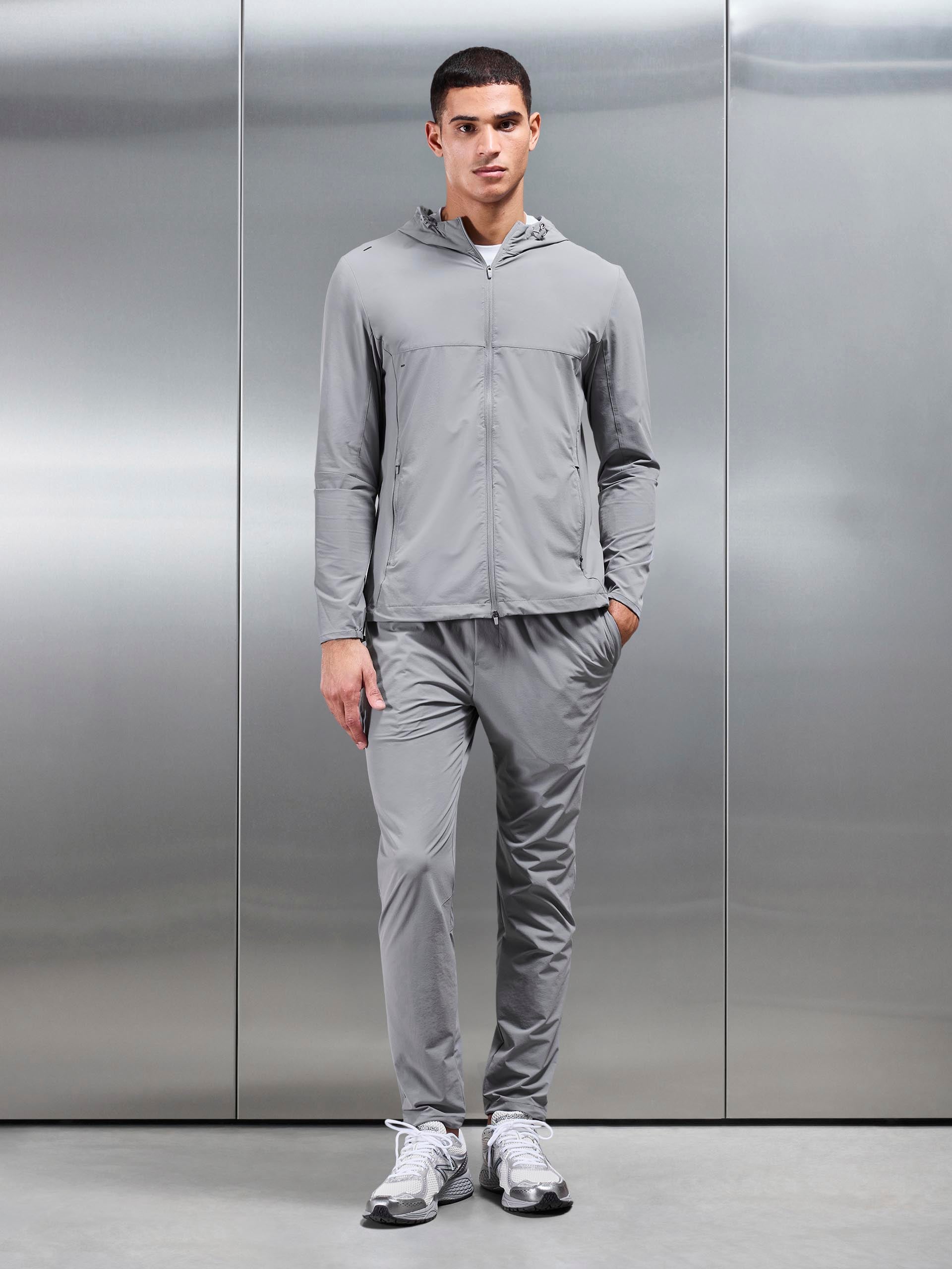 Active Trackpant in Mid Grey