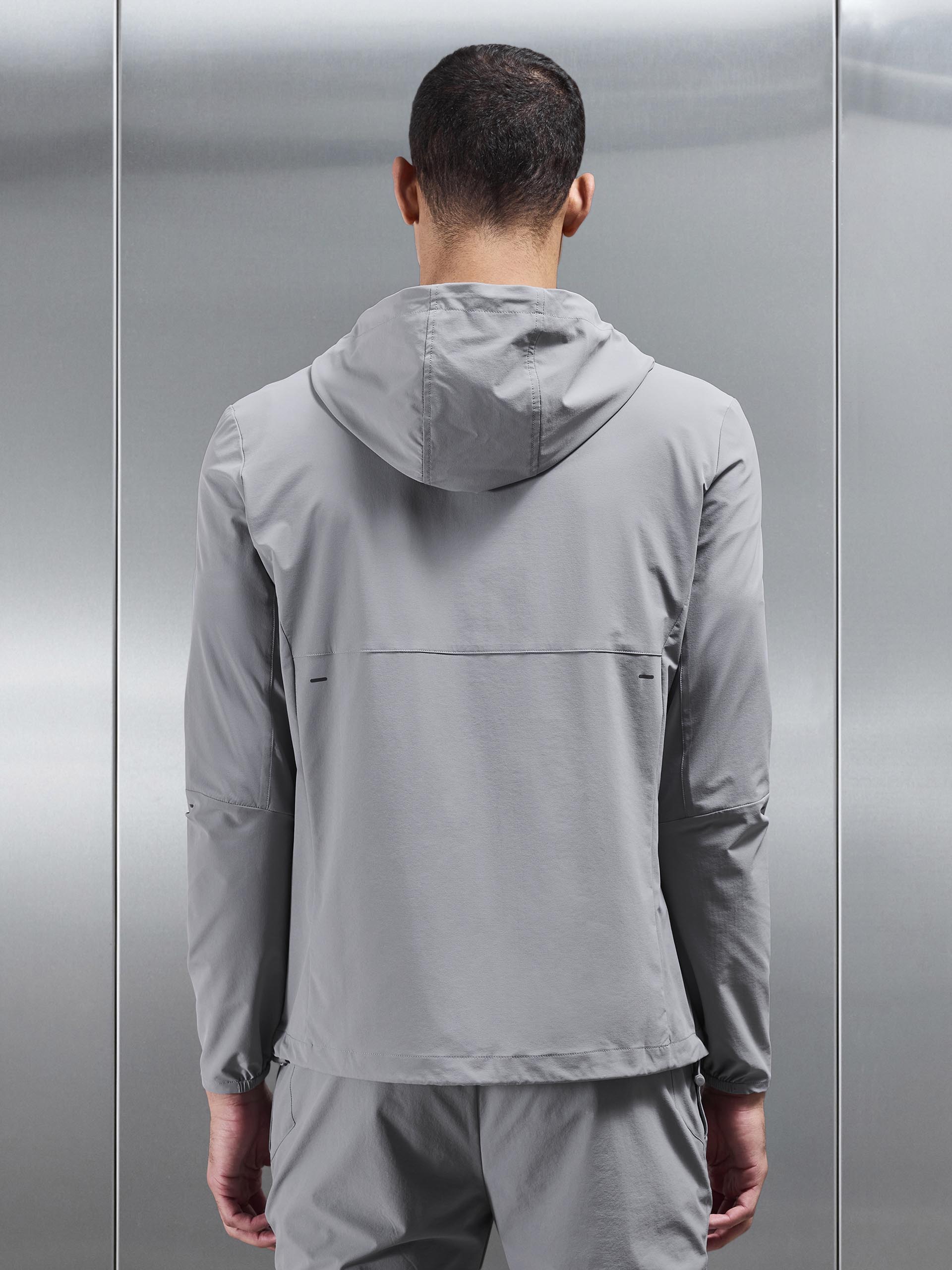 Active Windbreaker in Mid Grey