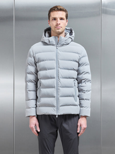 Active Down Jacket in Mid Grey