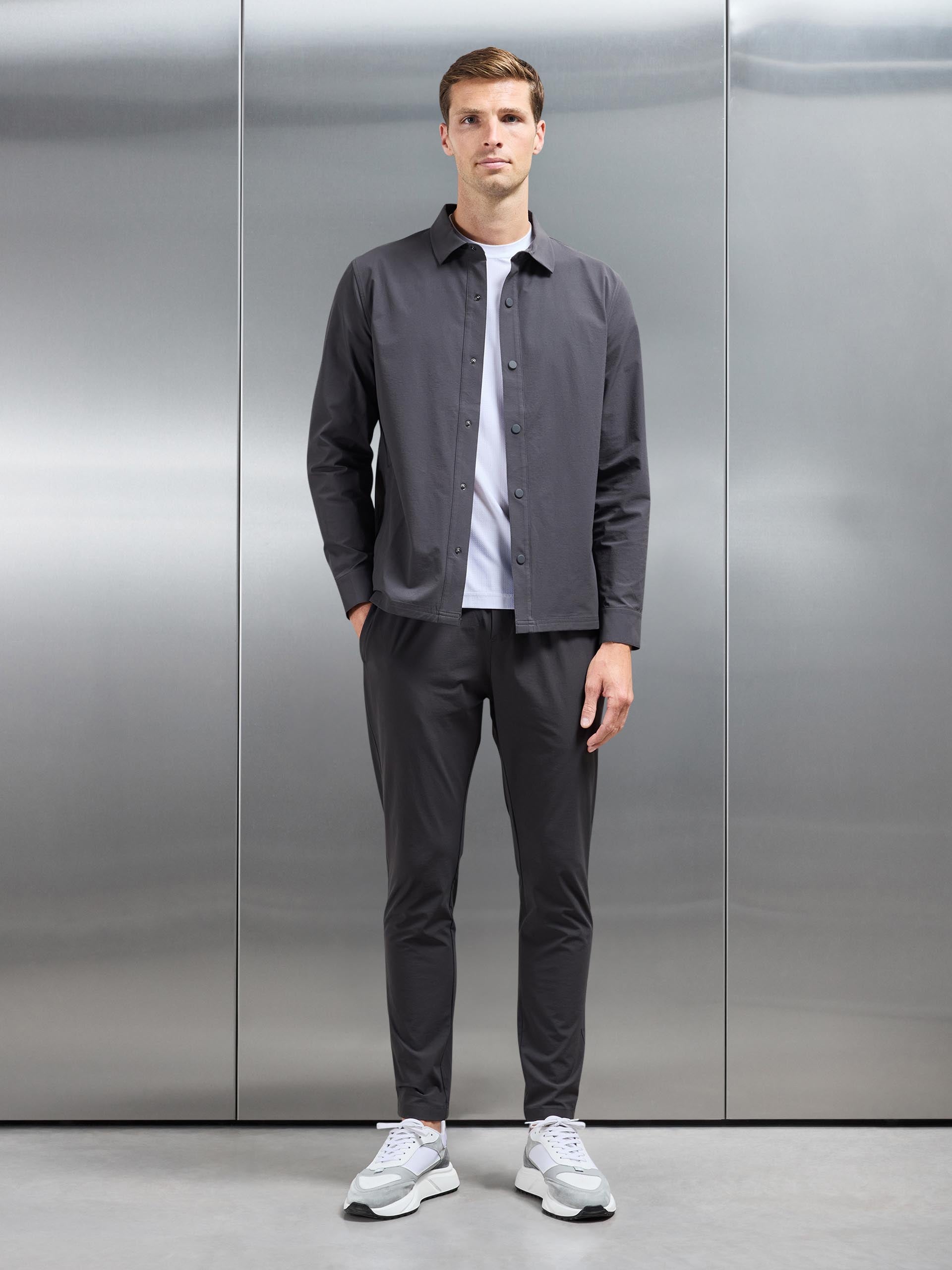 Active Technical Overshirt in Grey