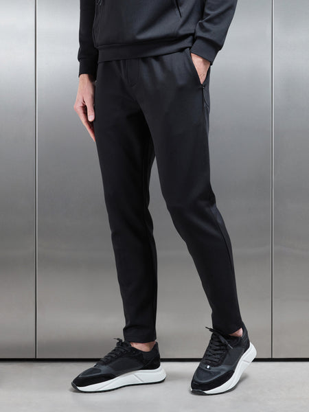 Active Technical Tapered Jogger in Black