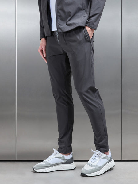 Active Technical Tapered Trackpant in Grey