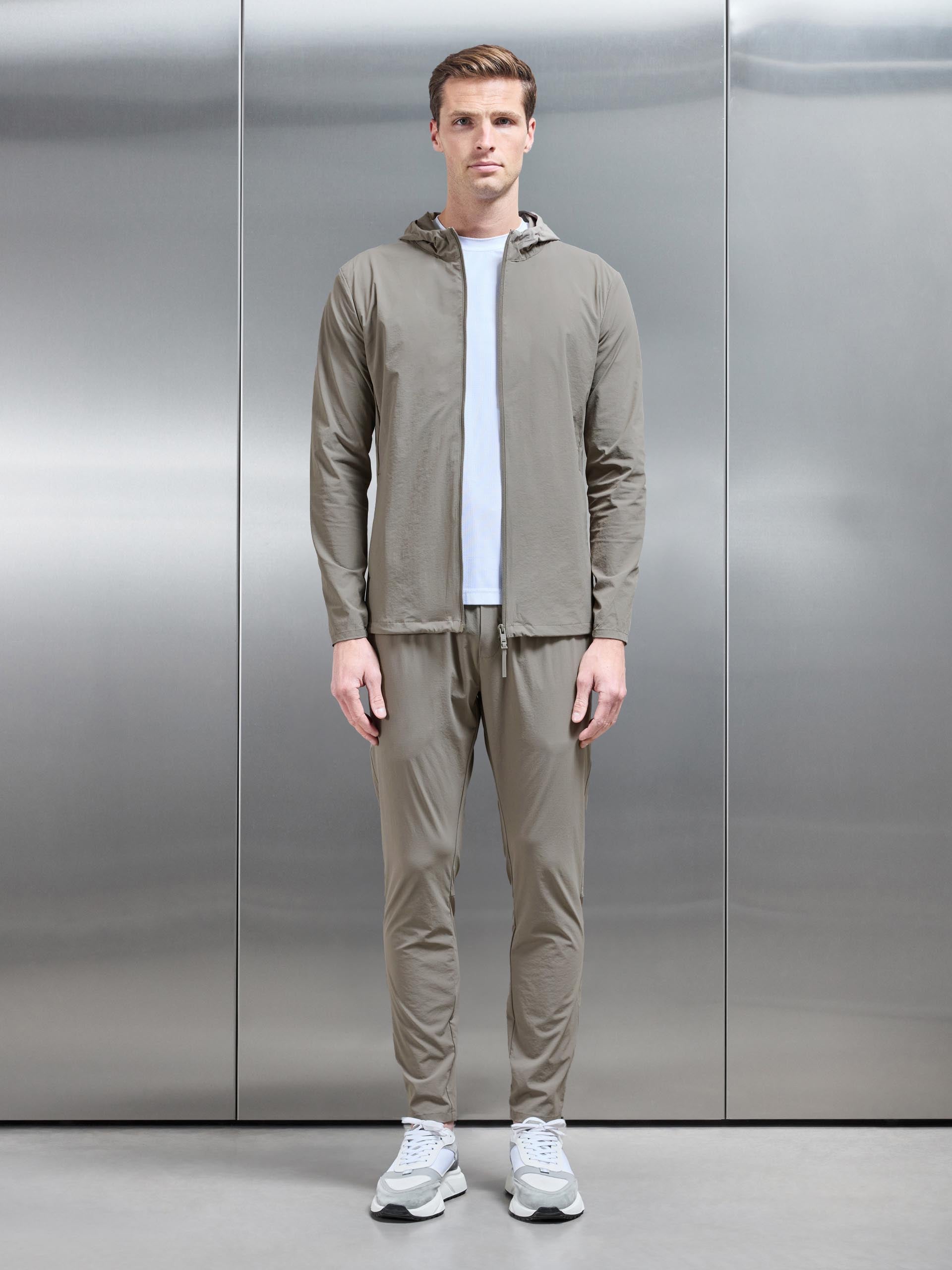 Active Technical Tapered Trackpant in Olive