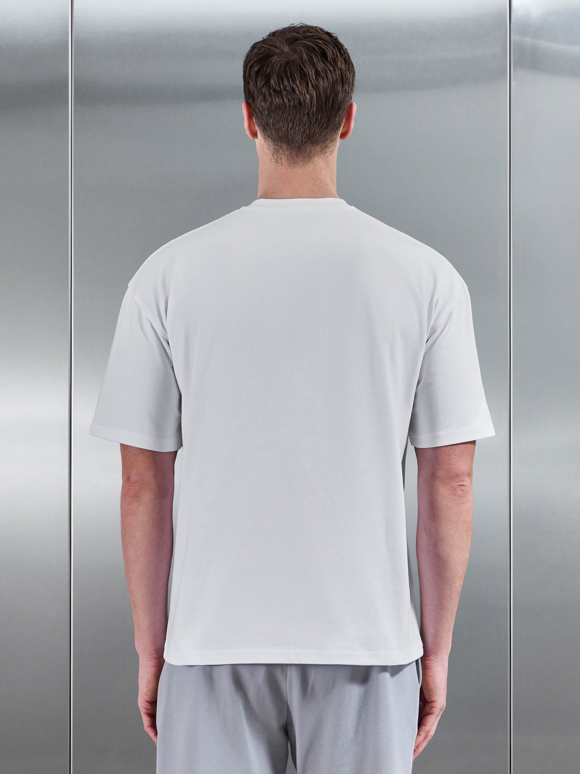 Brushed Relaxed T-Shirt in White