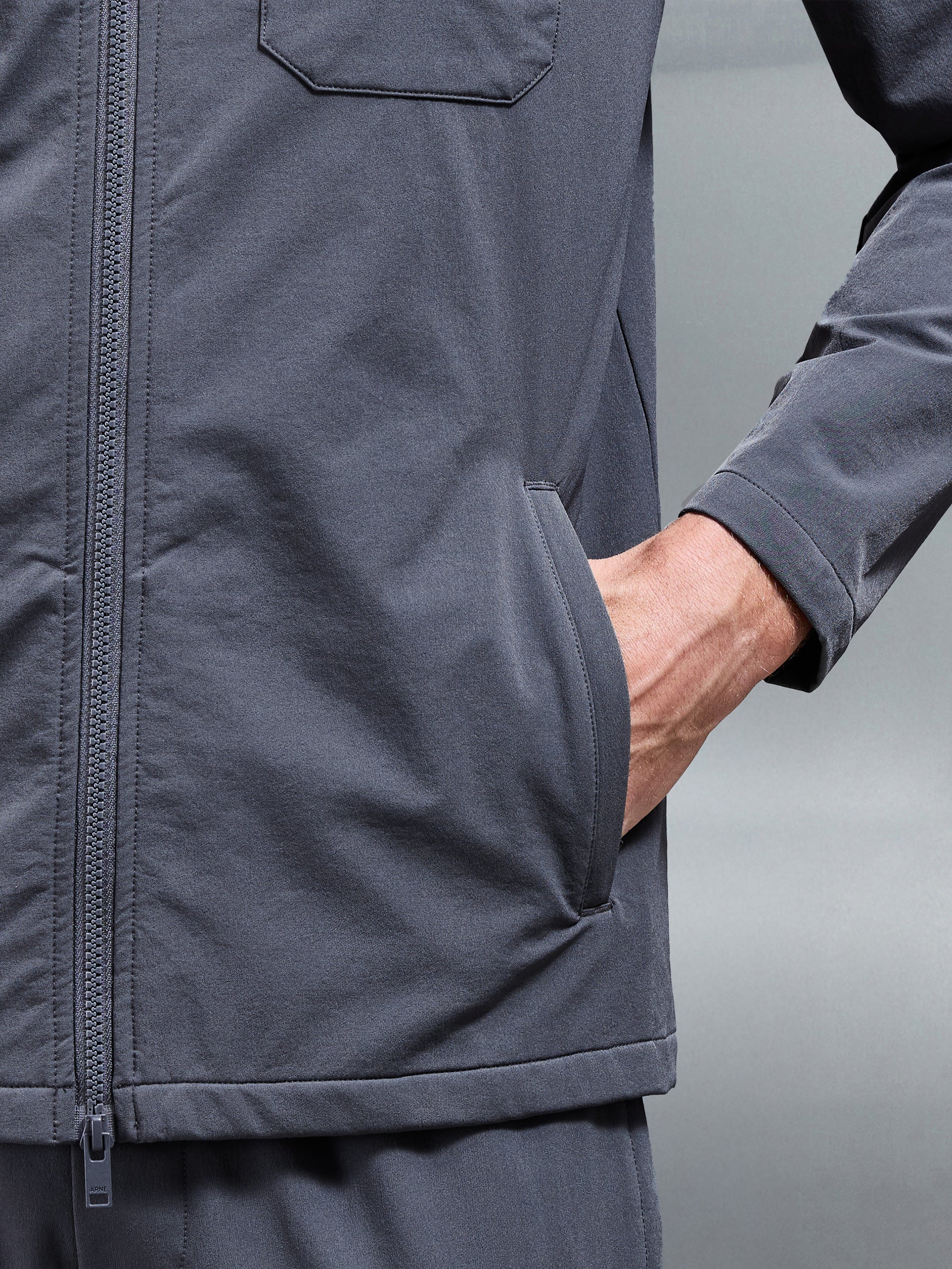 Cargo Jacket in Grey