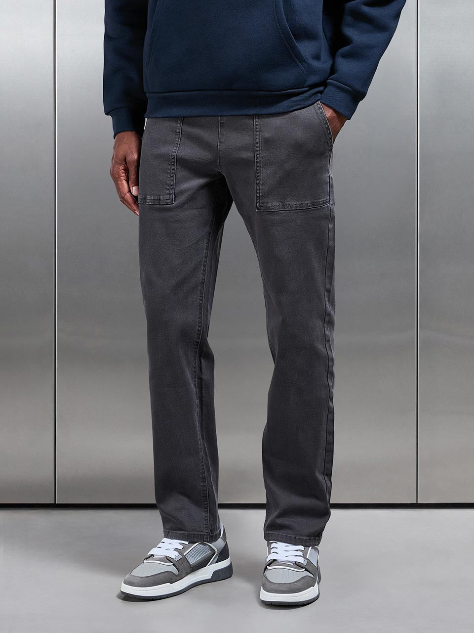 Carpenter Pant in Grey ARNE ES