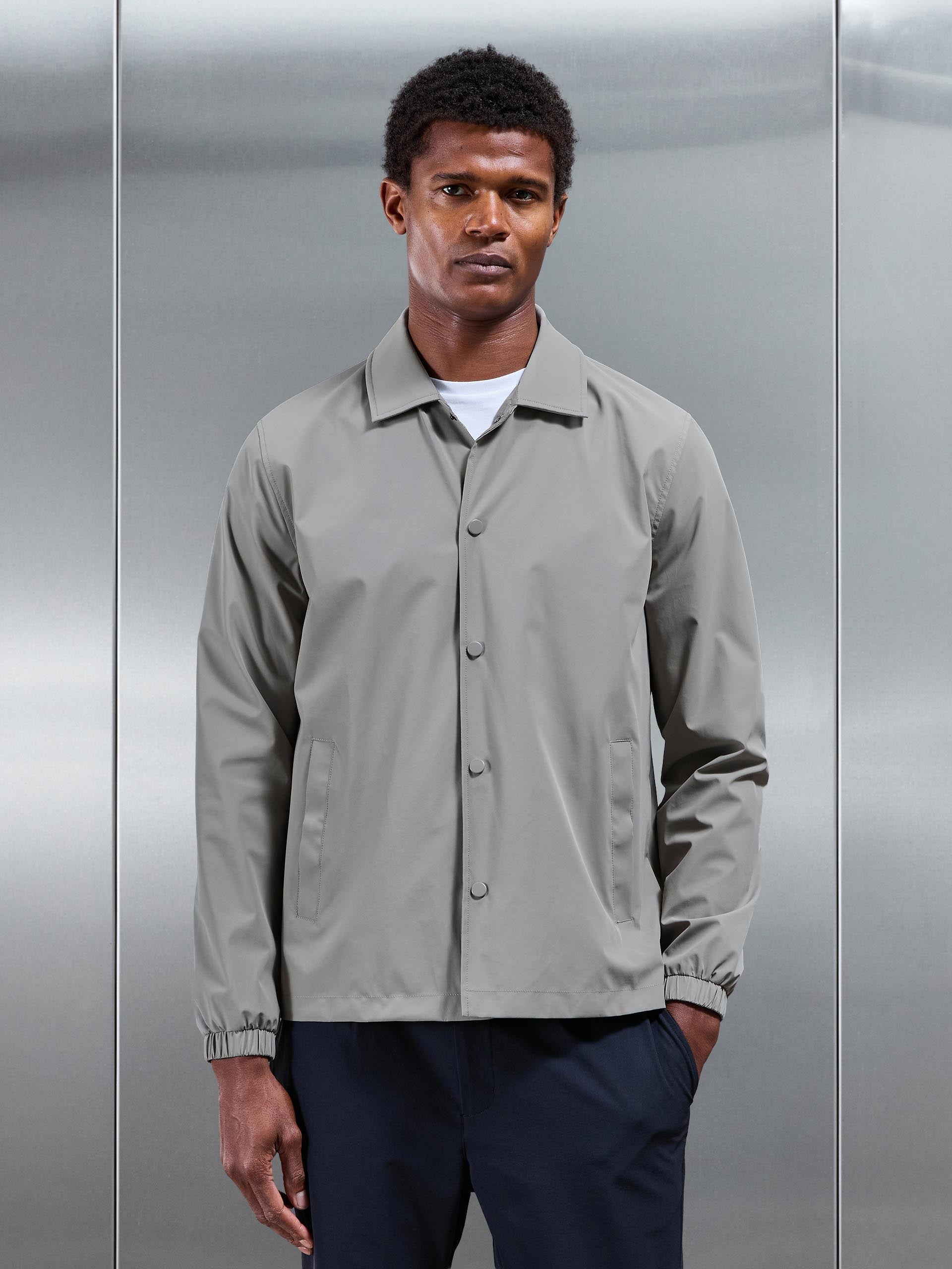 Coach Jacket in Taupe