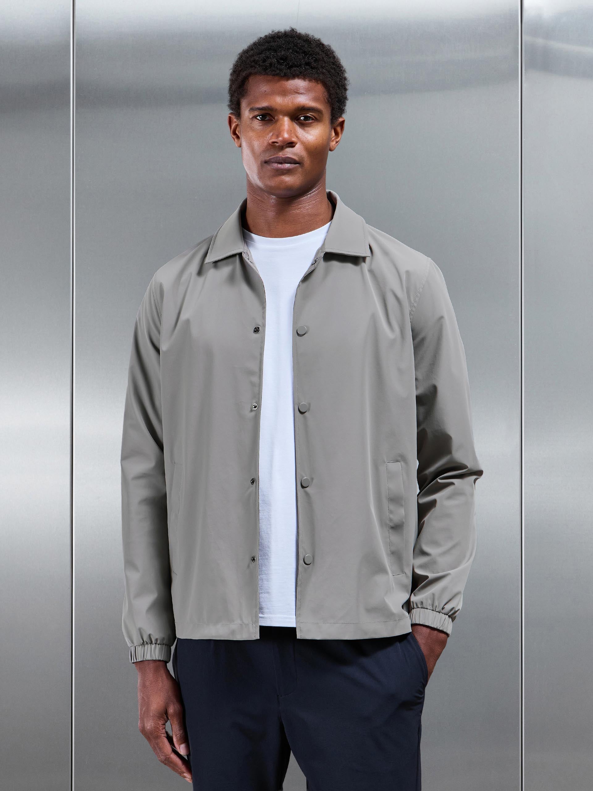 Coach Jacket in Taupe