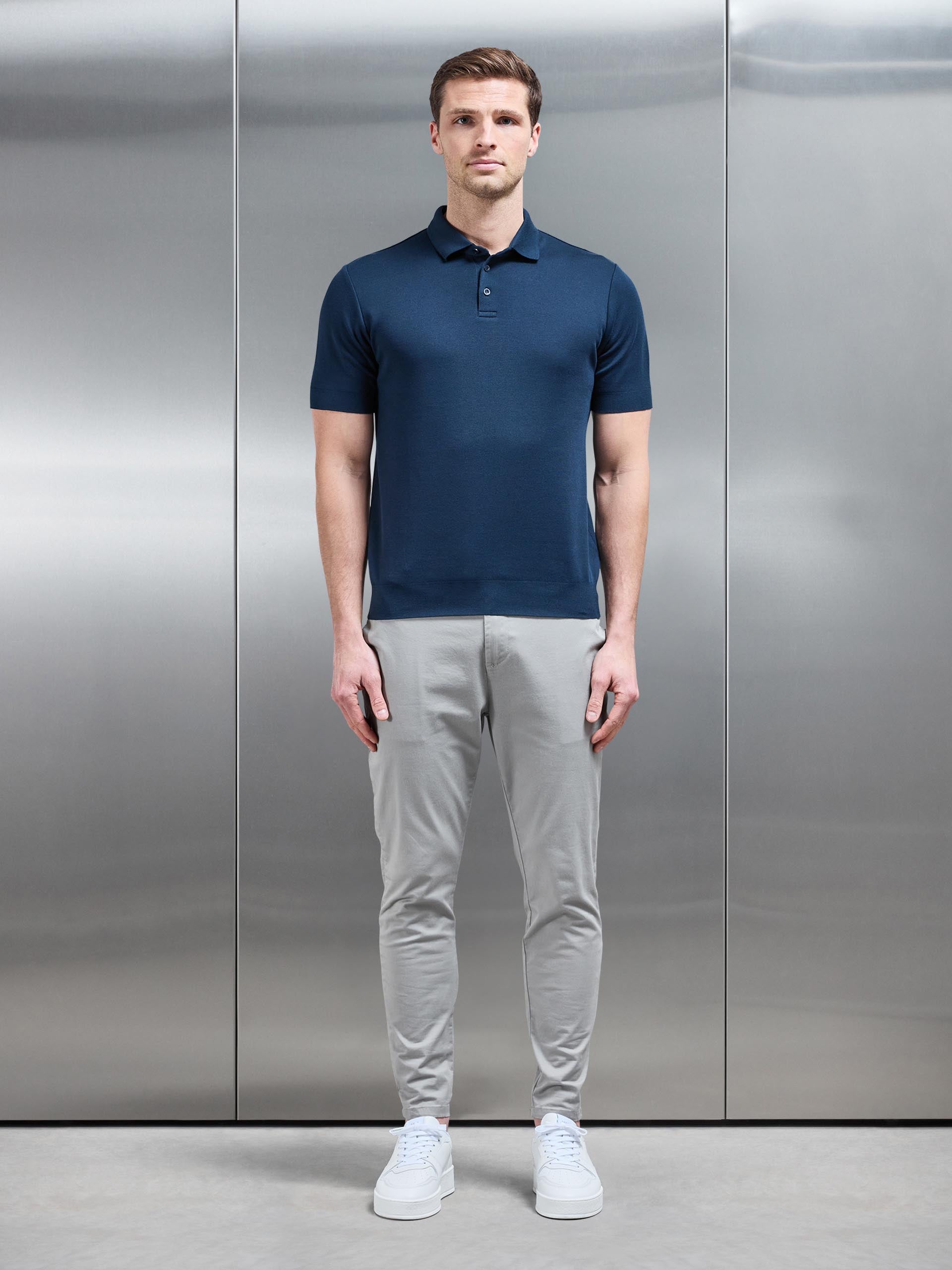 Como Polo Shirt in Navy