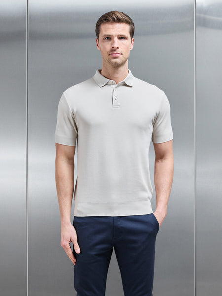 Como Polo Shirt in Stone