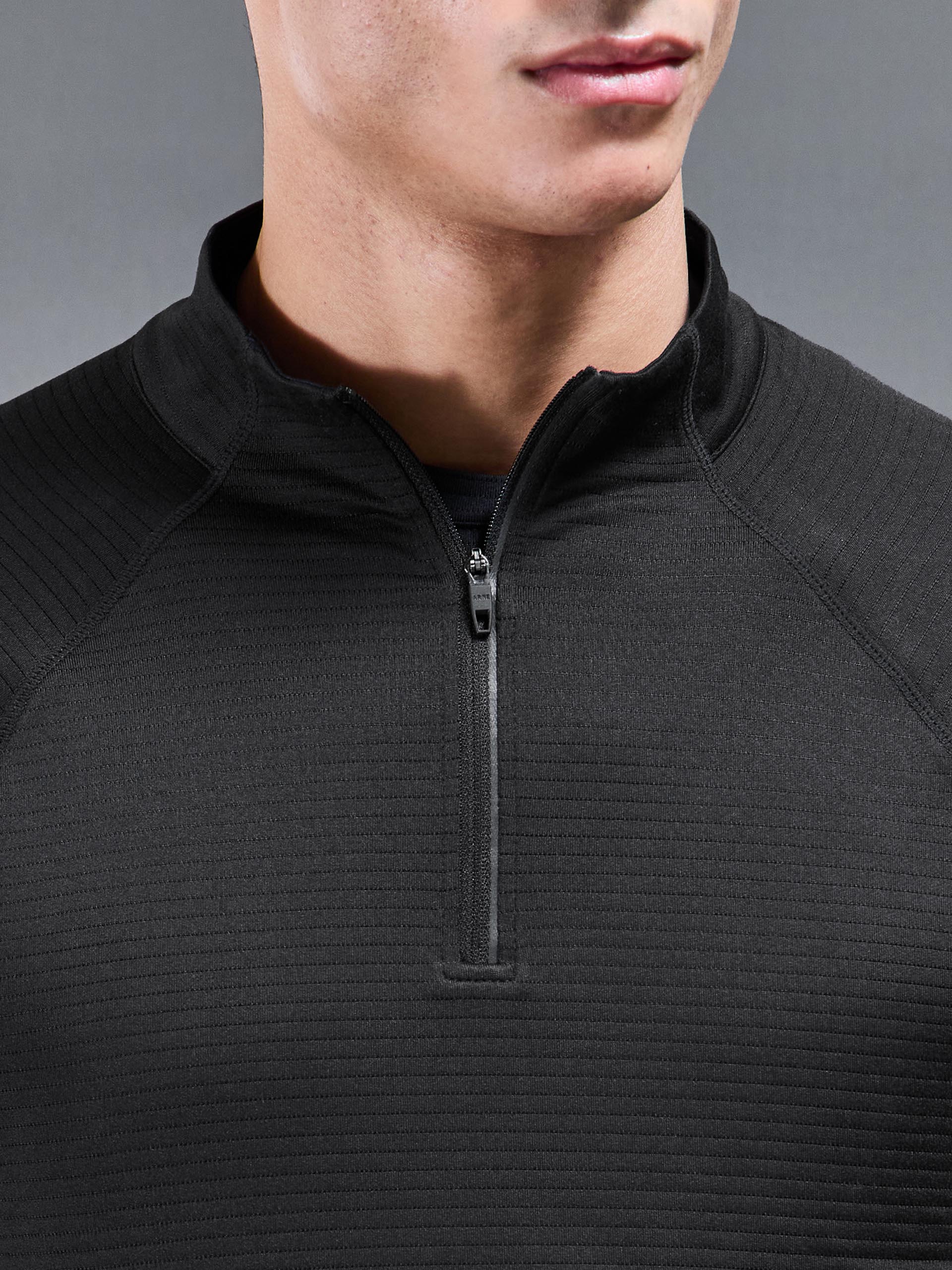 Condition Half Zip in Black