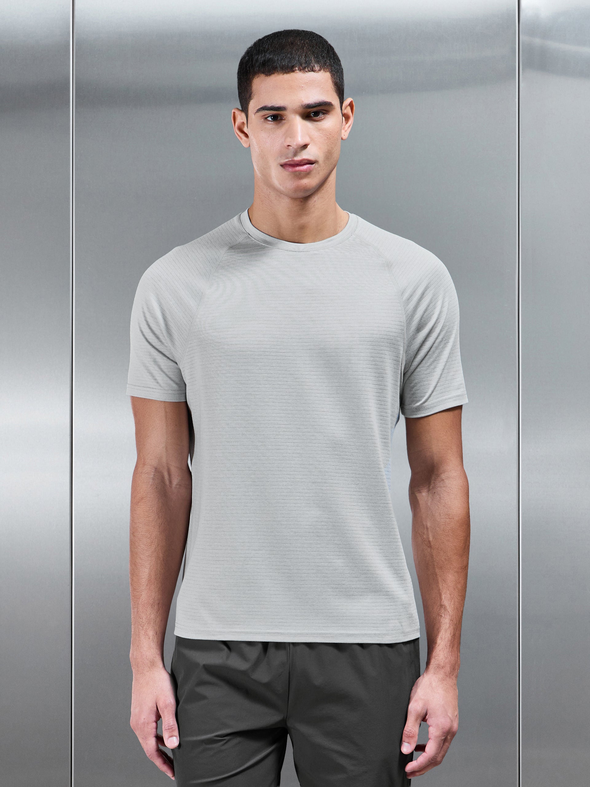 Condition T-Shirt in Mid Grey