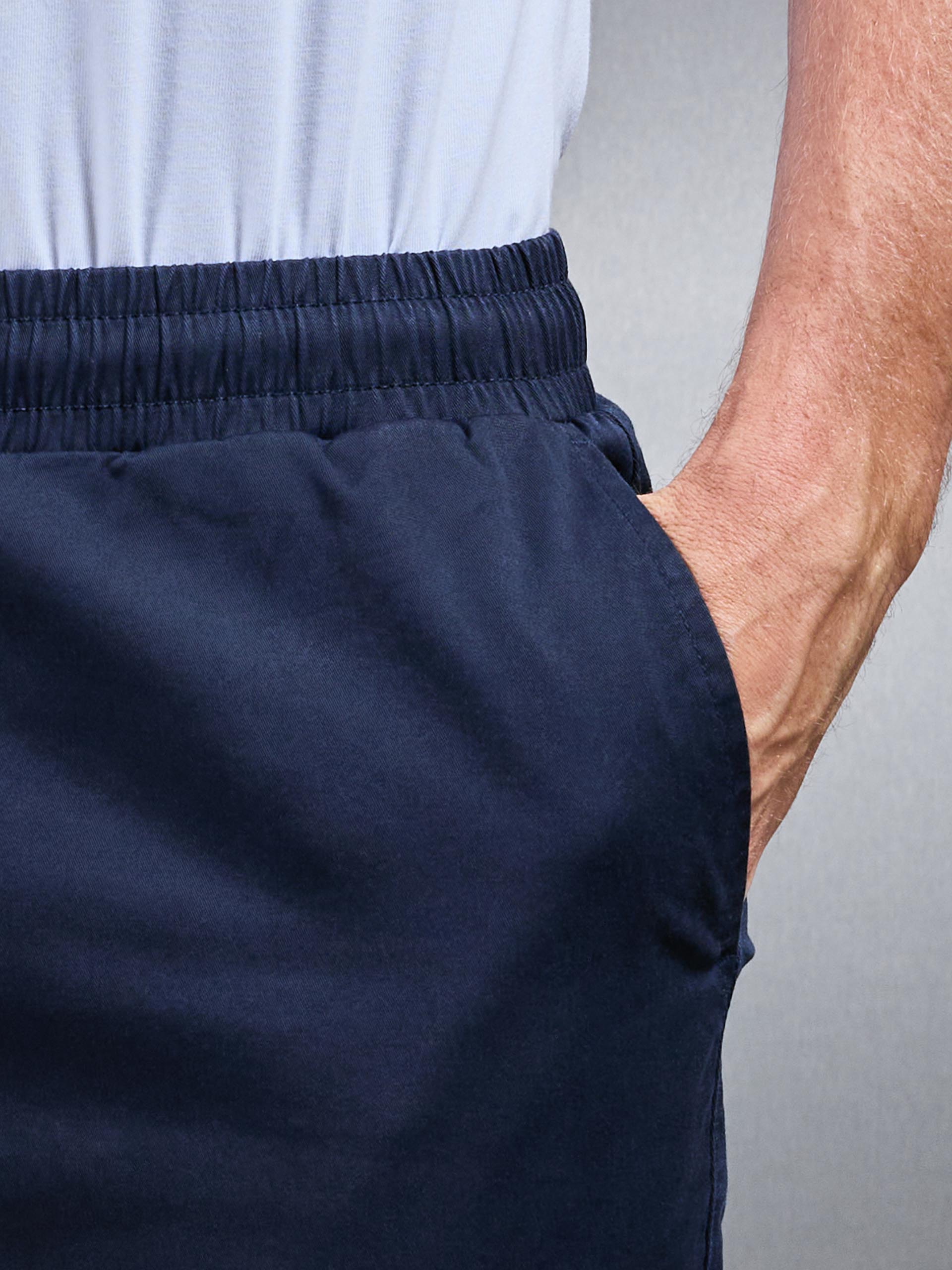 Cotton Cargo Pant in Navy