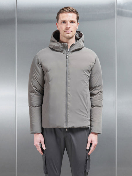 Down Padded Windbreaker in Olive
