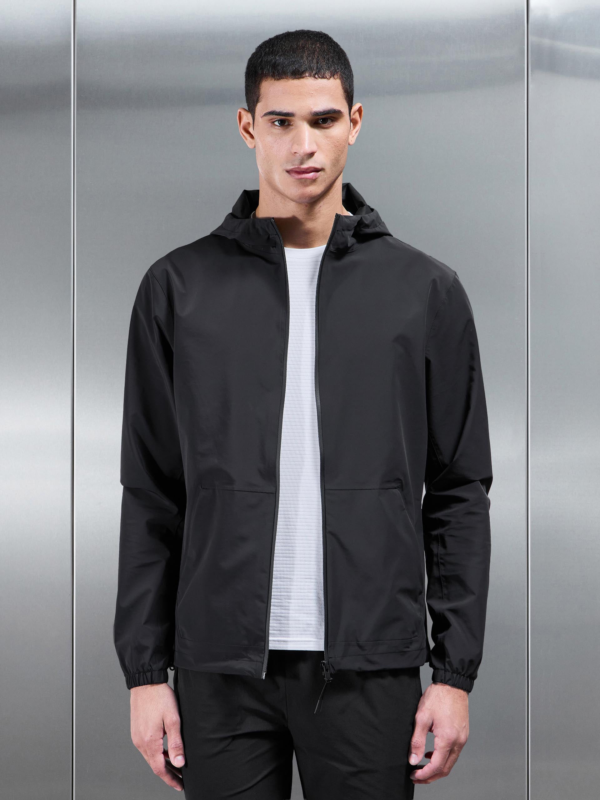 Element Waterproof Windbreaker in Black
