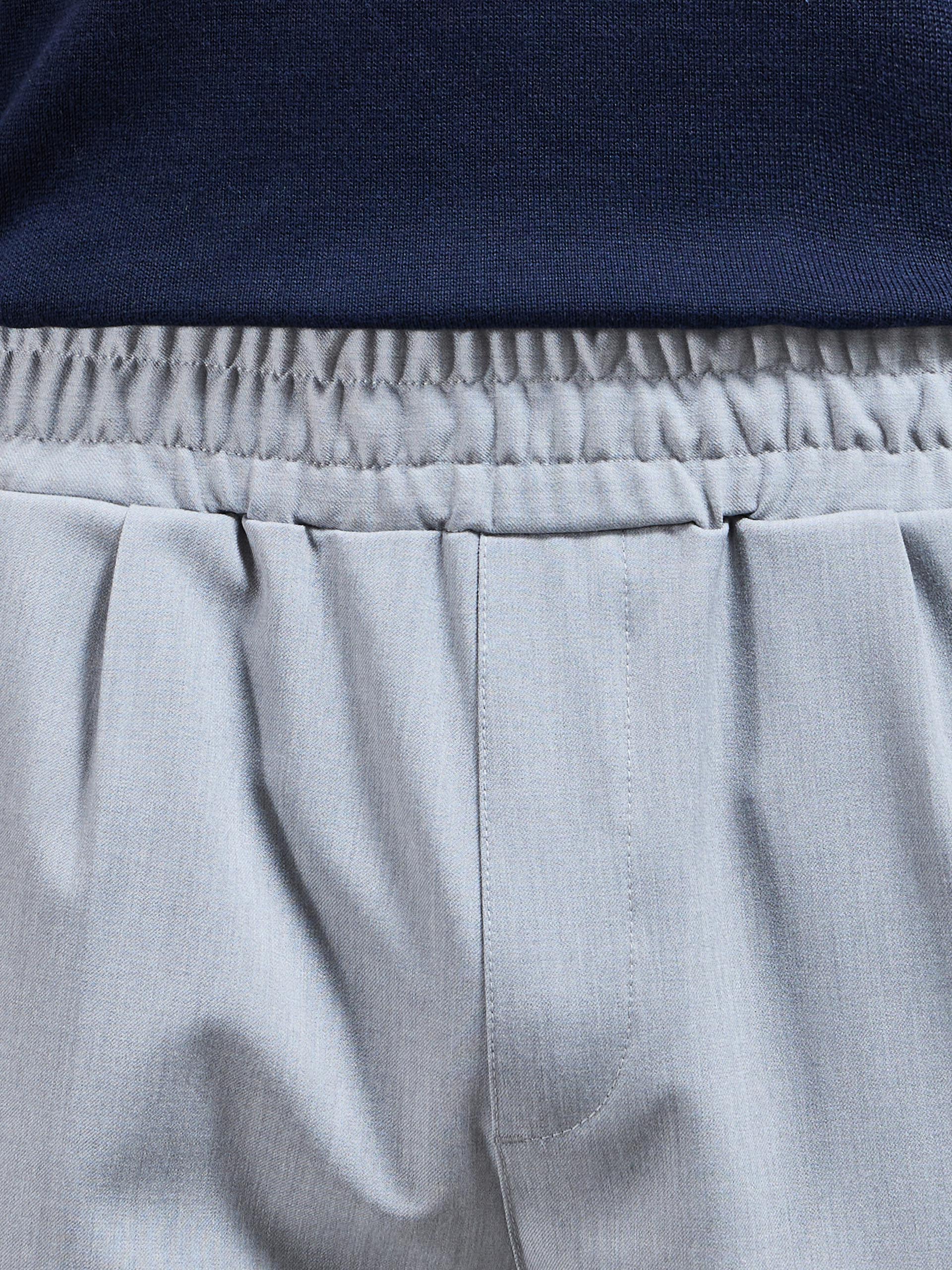 Essential Drawstring Tailored Short in Stone