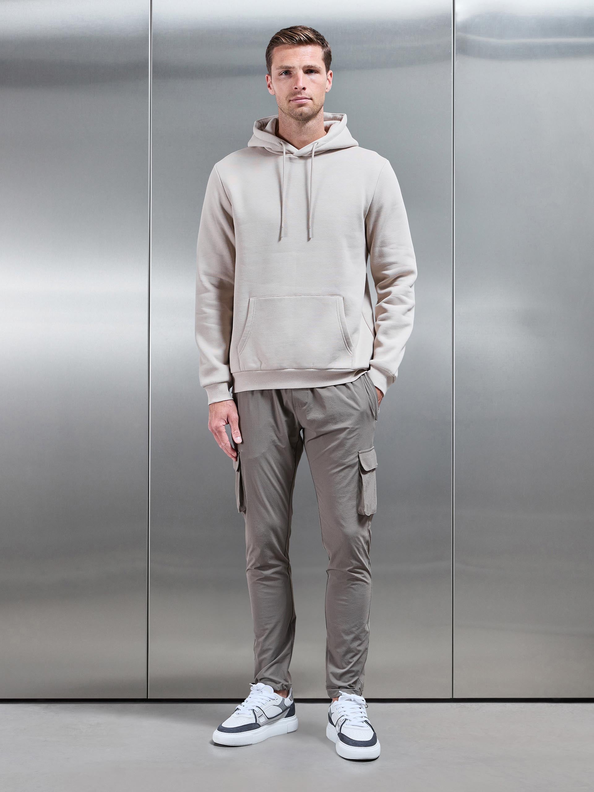 Essential Hoodie in Beige