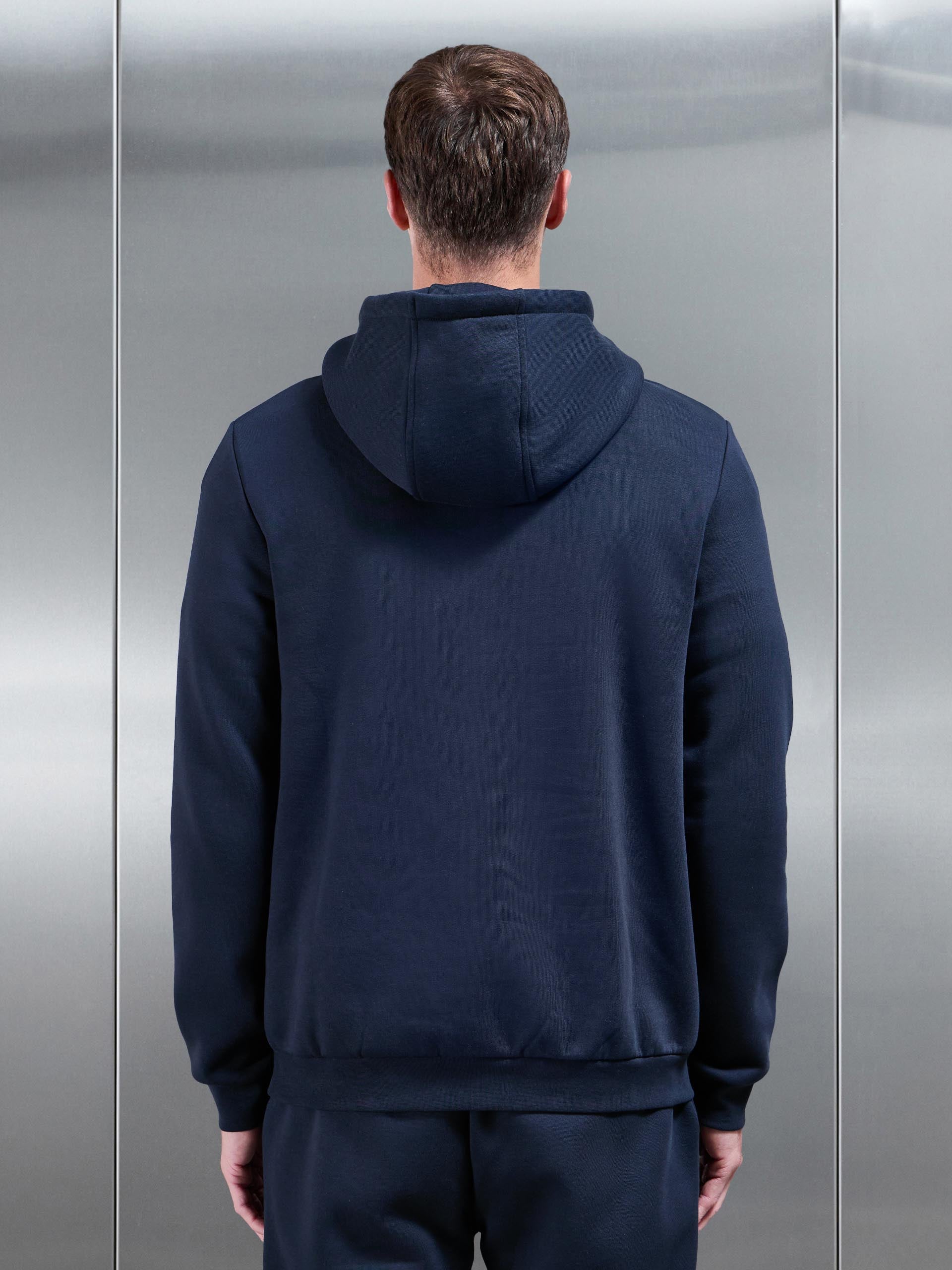 Essential Hoodie In Navy