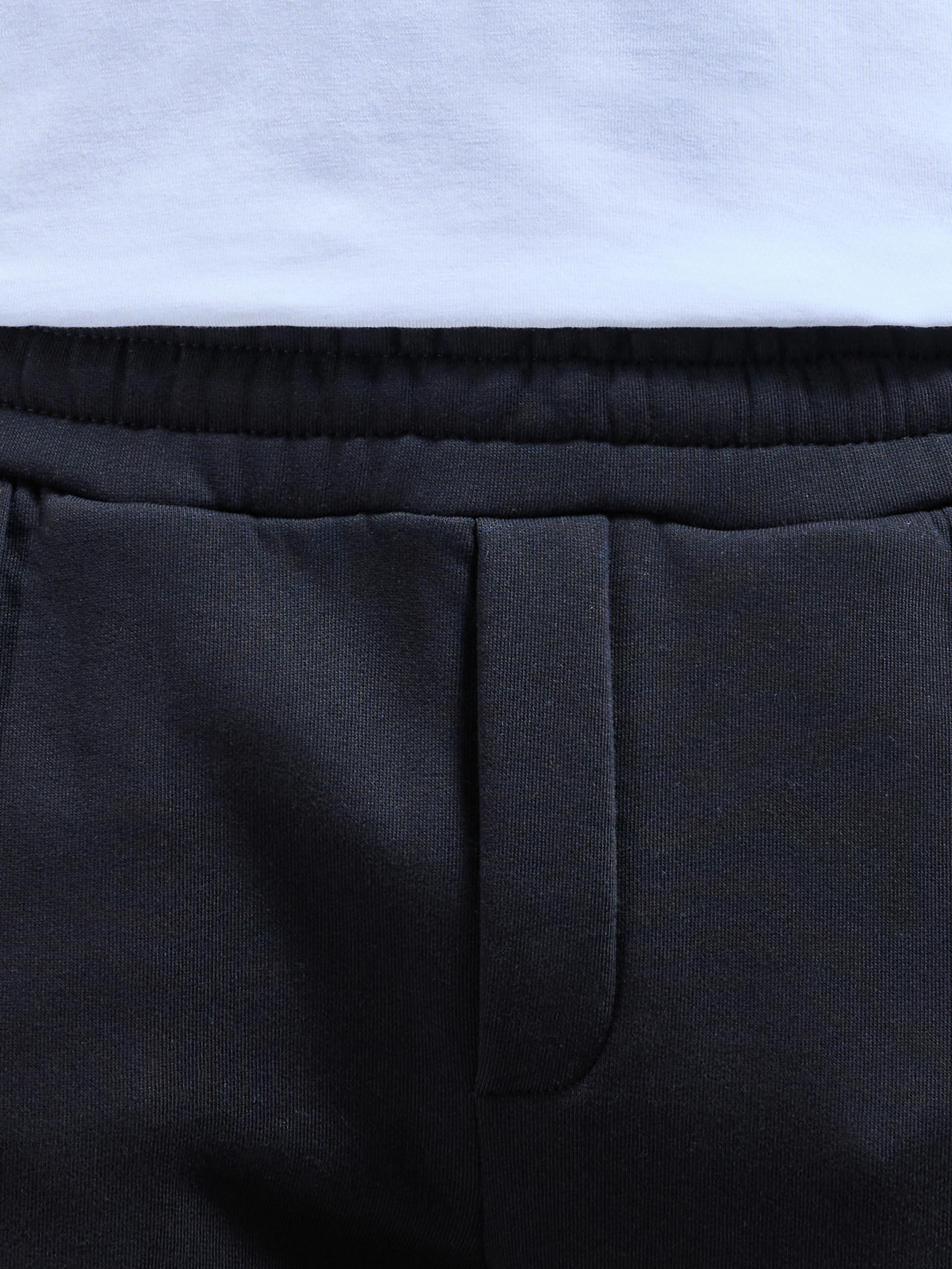Essential Slim Fit Jersey Jogger in Black