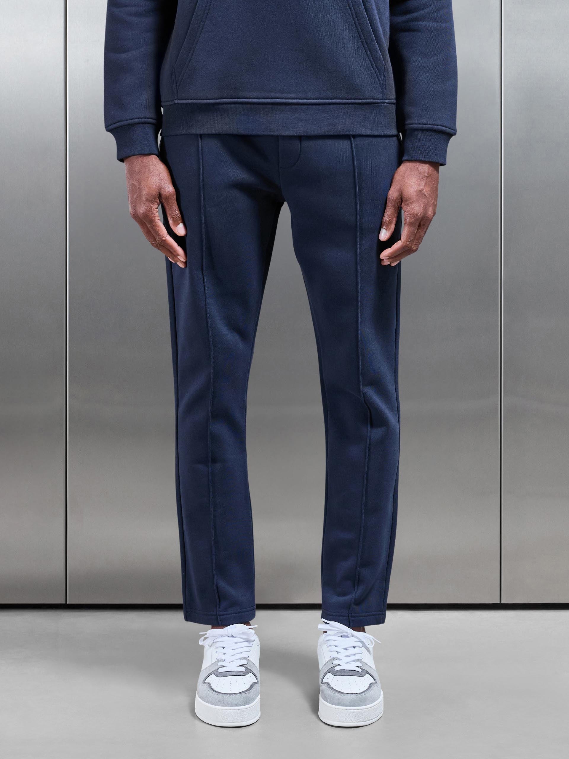 Essential Slim Fit Jersey Jogger in Navy