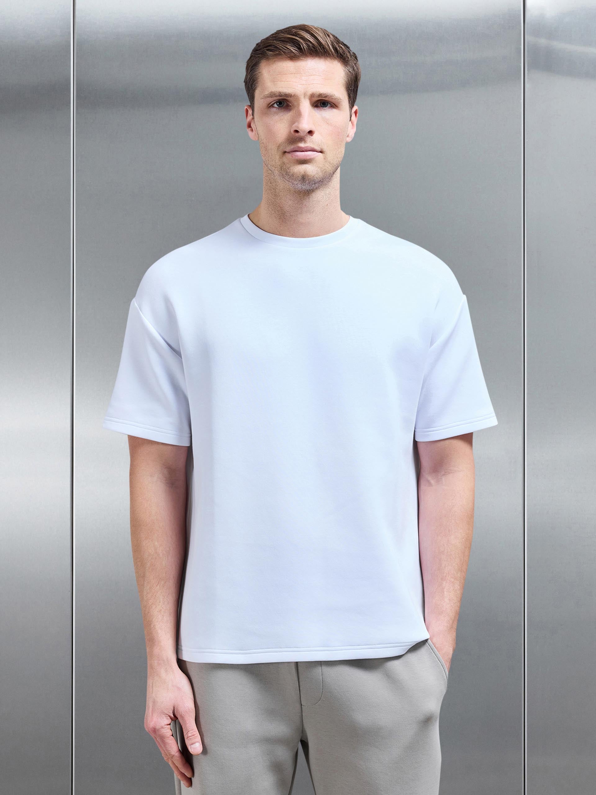 Everyday Luxe Relaxed T-Shirt in White