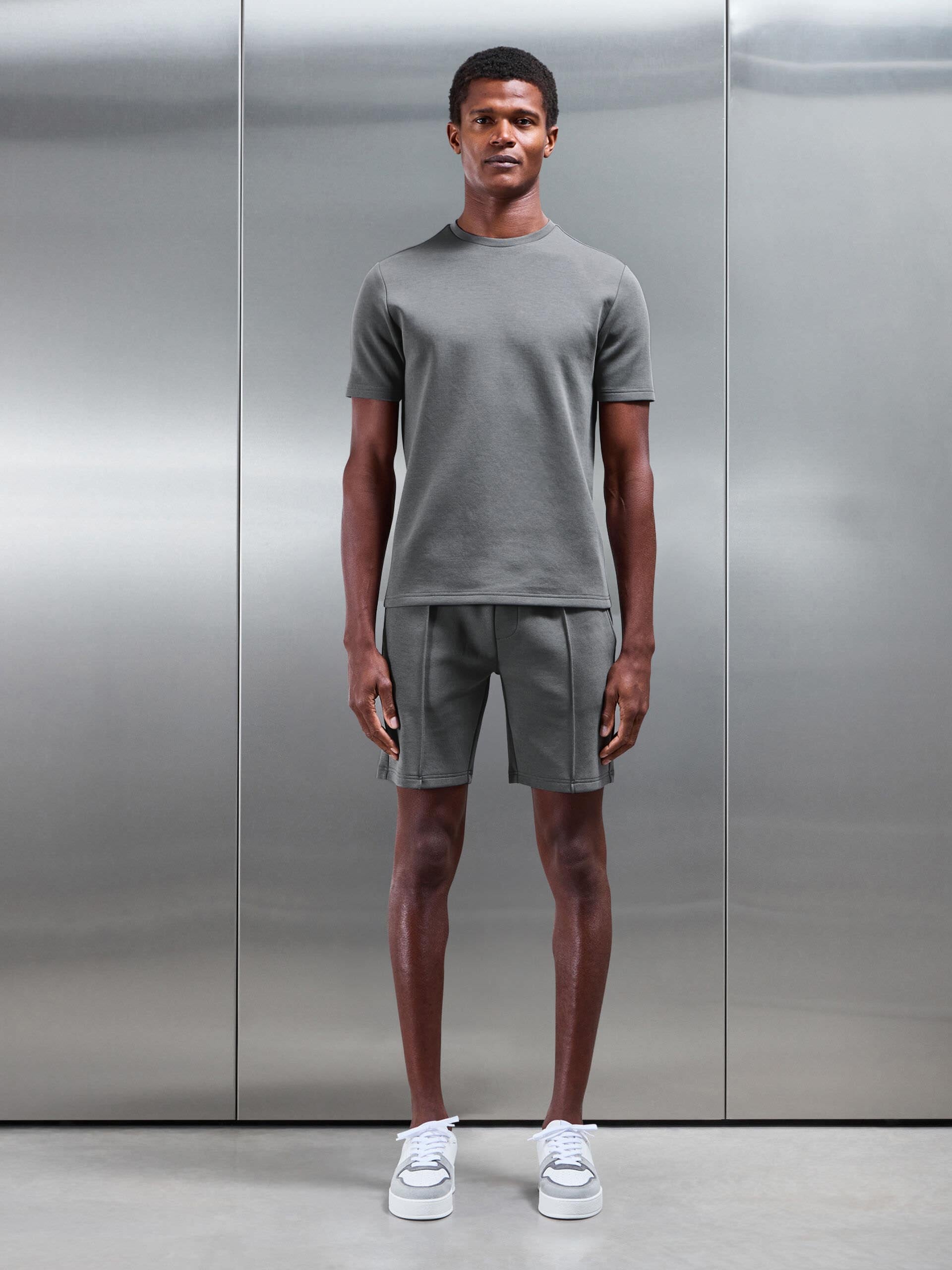 Everyday Luxe Short in Grey