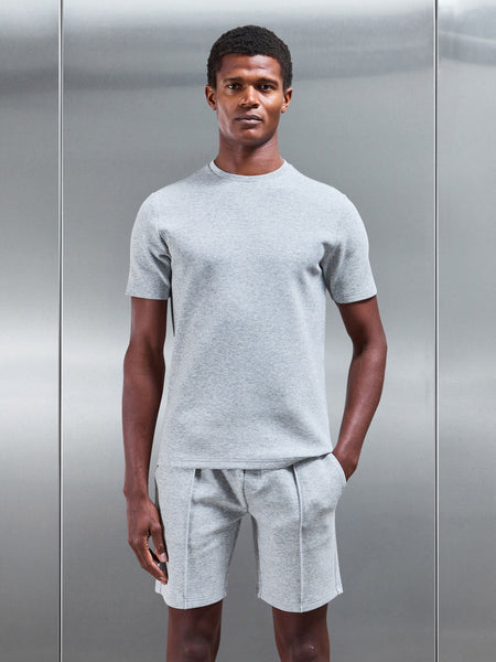 Everyday Luxe T-Shirt in Marl Grey