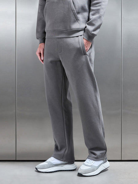 Essential Straight Leg Jogger in Grey