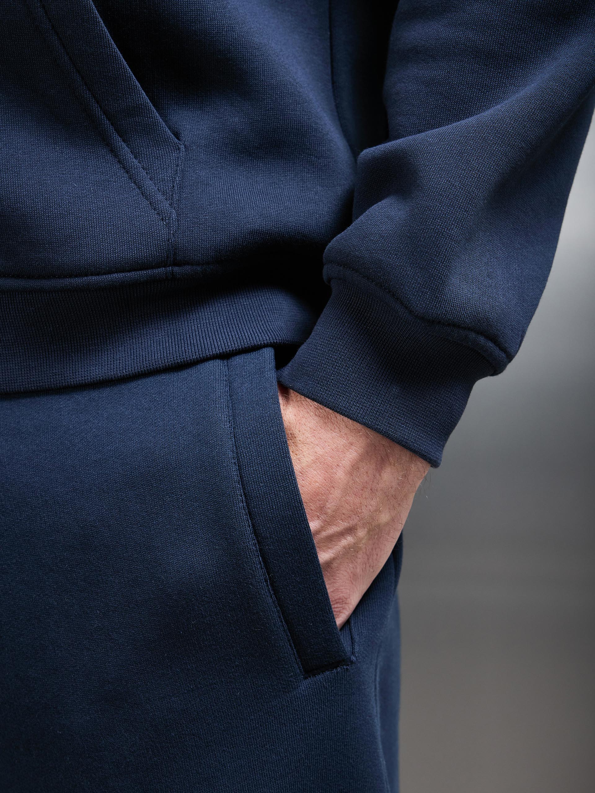 Essential Relaxed Straight Leg Jogger in Navy