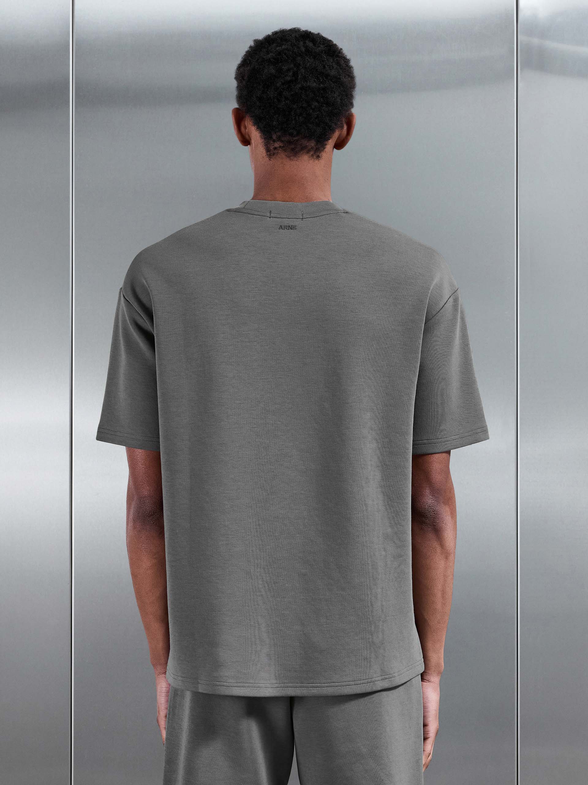 Everyday Luxe Relaxed T-Shirt in Grey