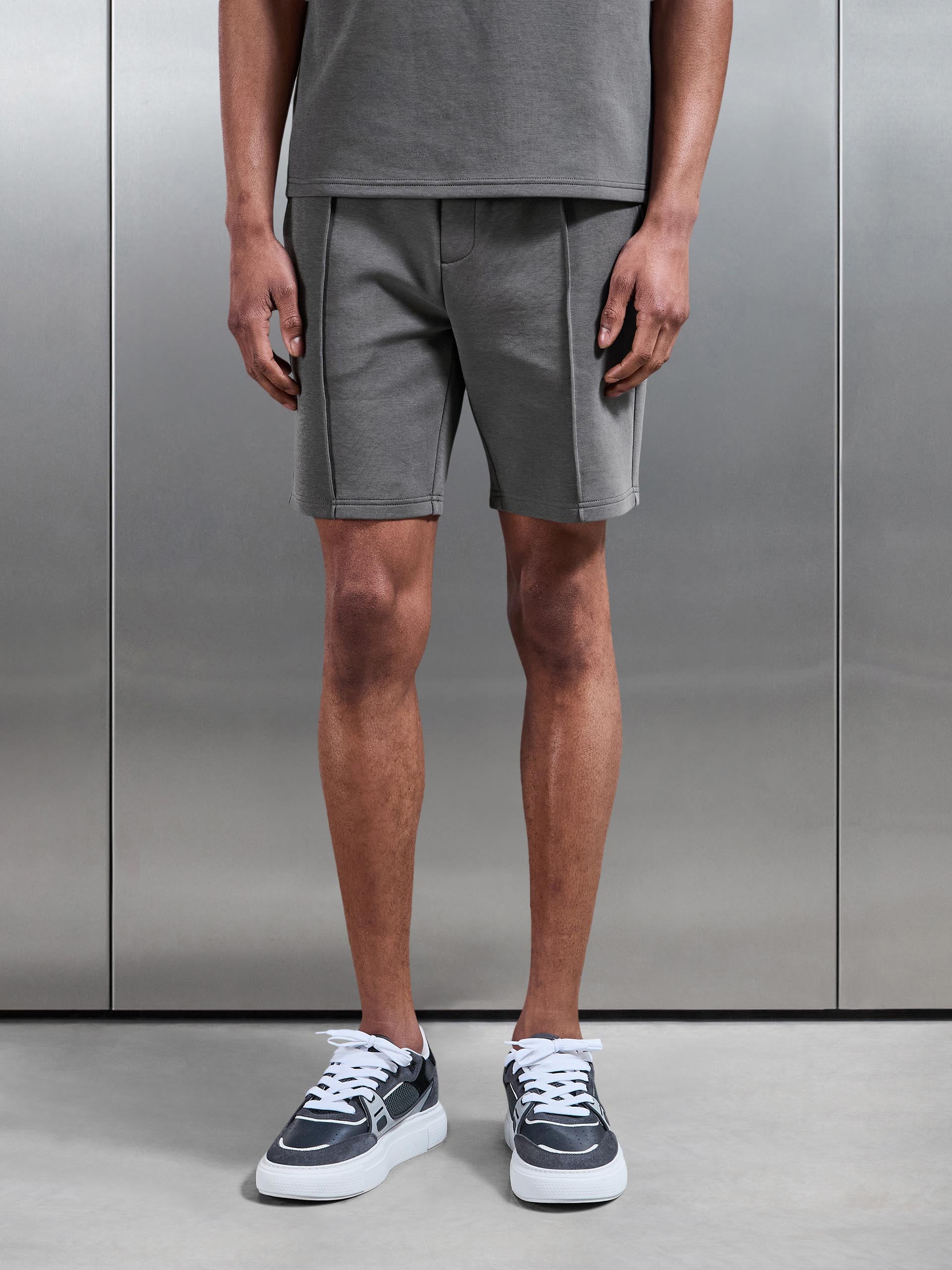 Everyday Luxe Short in Grey