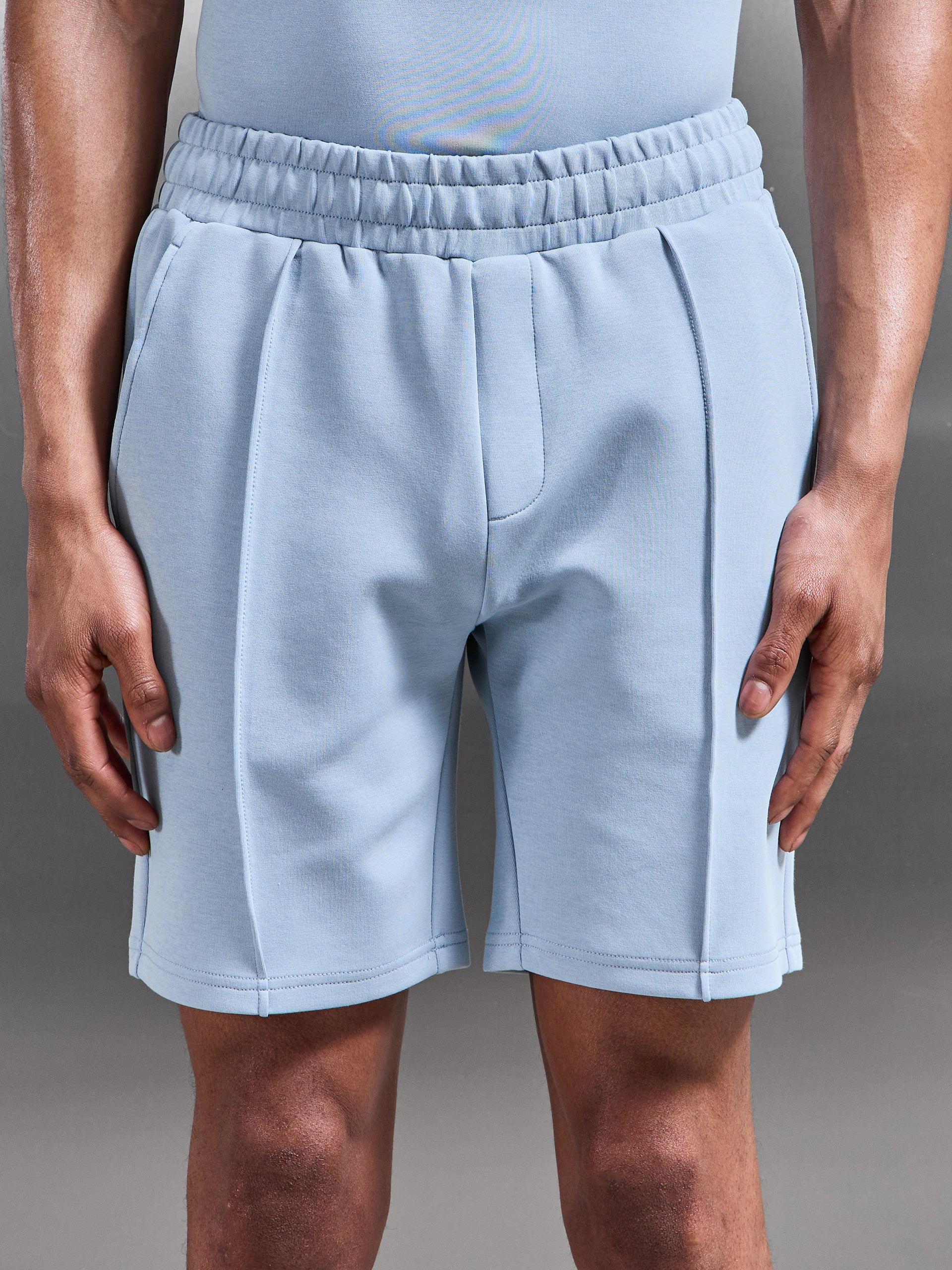 Everyday Luxe Short in Soft Blue