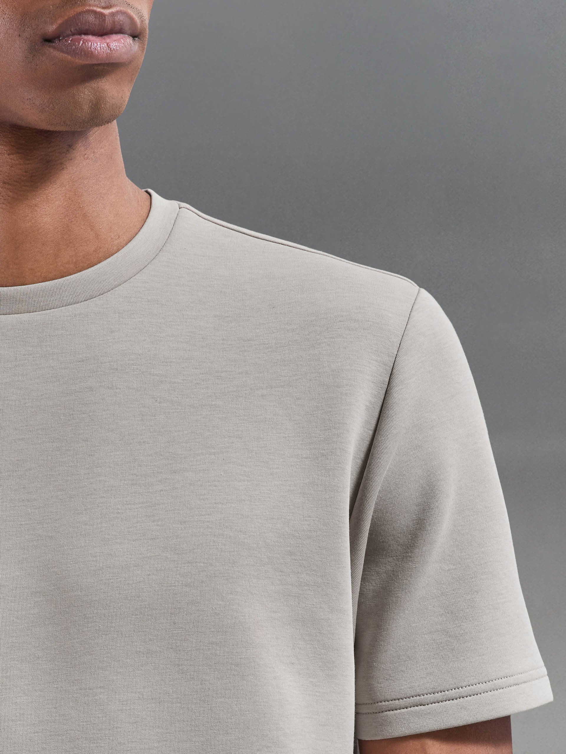 Everyday Luxe T-Shirt in Beige