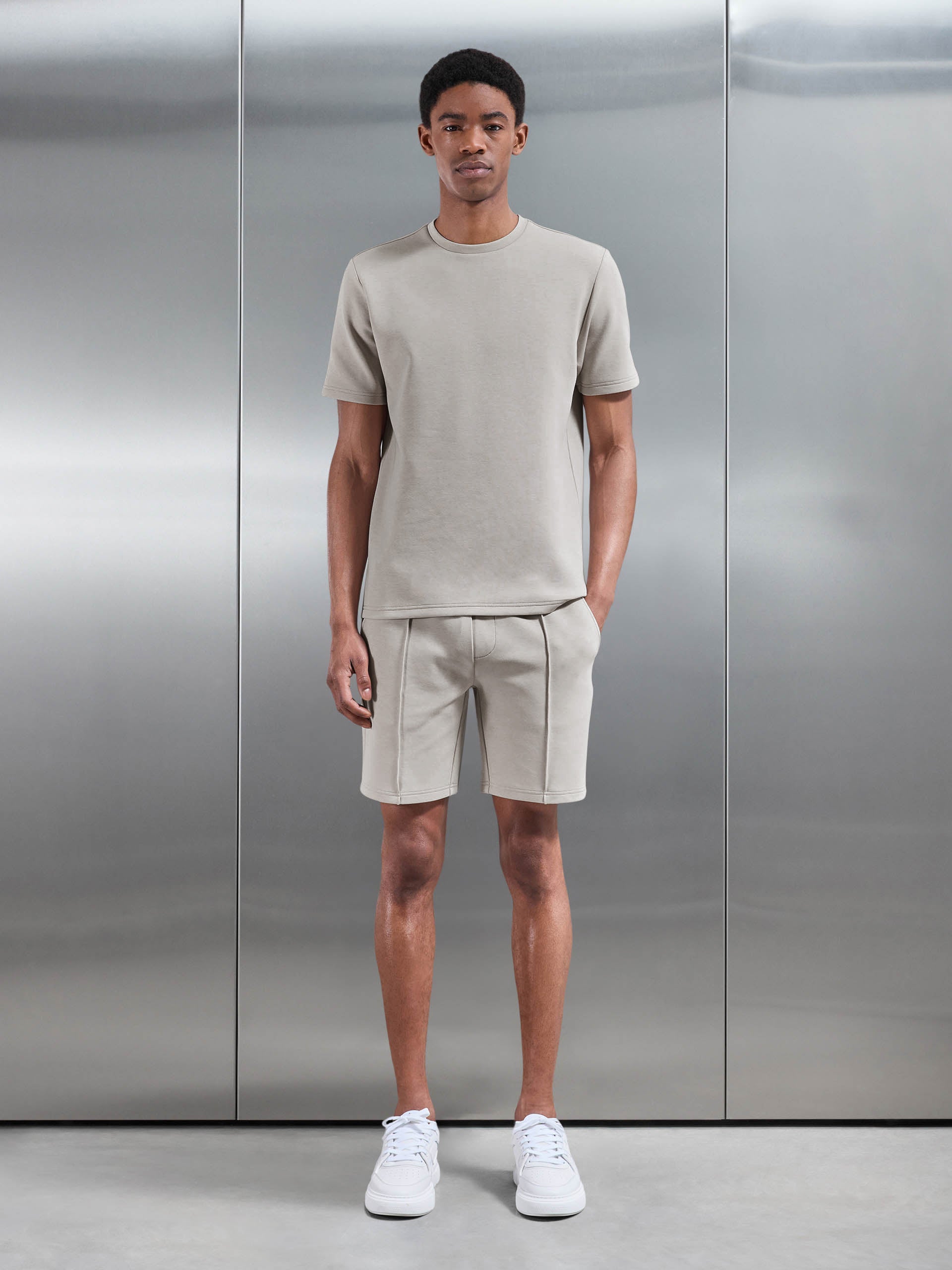 Everyday Luxe T-Shirt in Beige