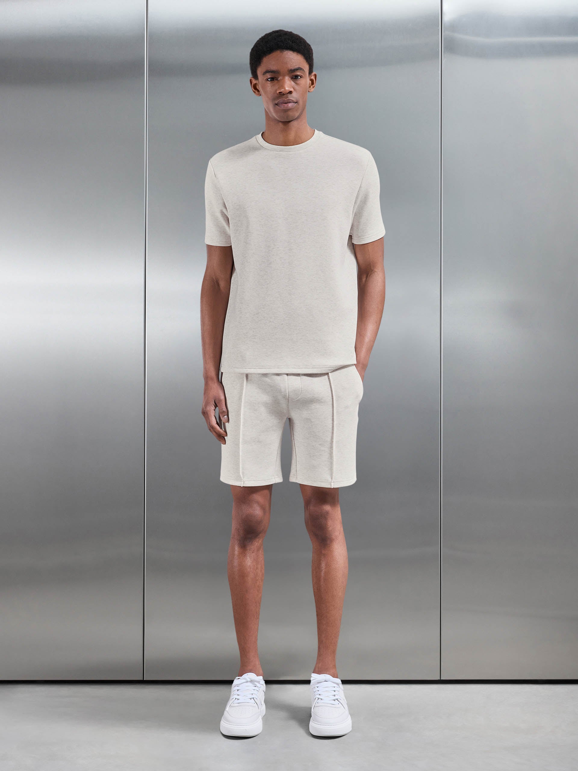 Everyday Luxe T-Shirt in Oatmeal