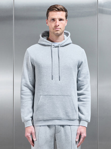 Essential Hoodie in Marl Grey