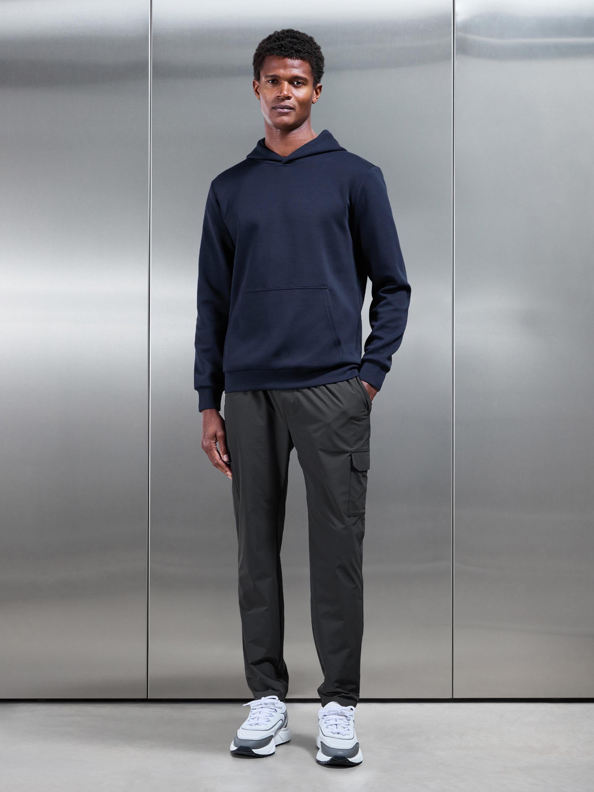 Flat Pocket Cargo Pant in Grey